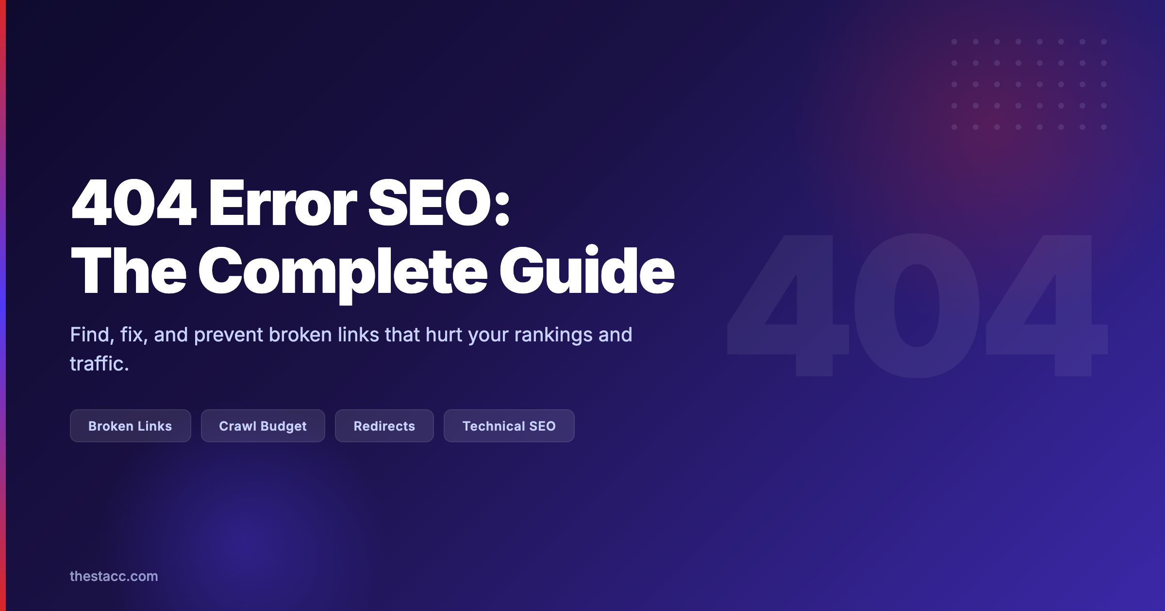 404 Error SEO: The Complete Guide (2026)