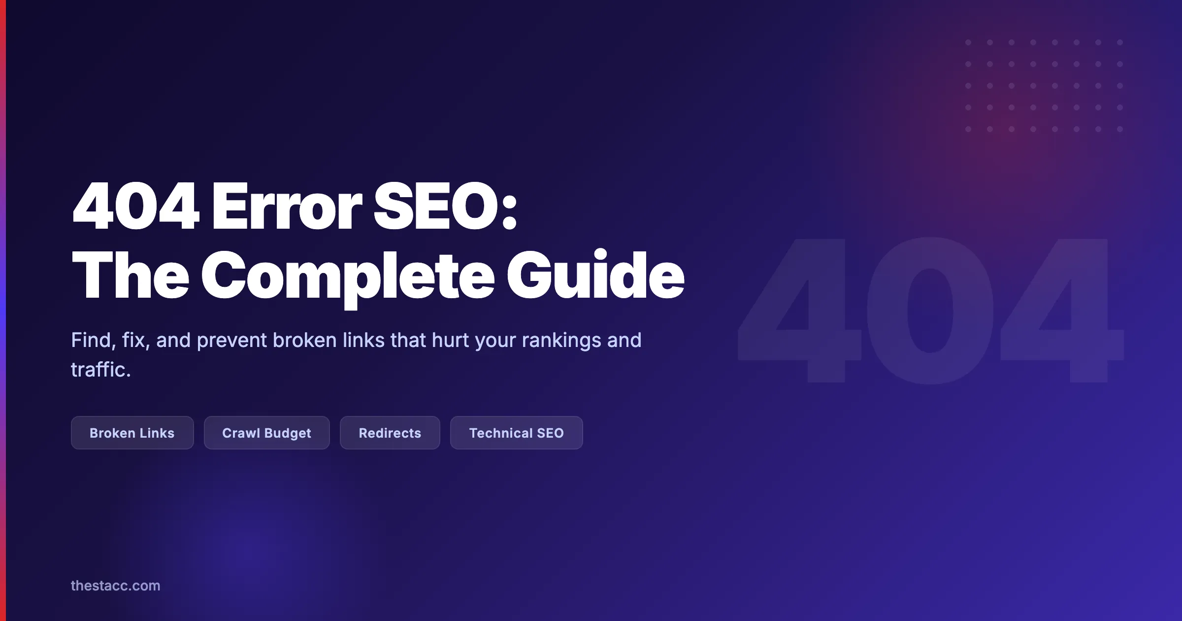 404 Error SEO: The Complete Guide (2026)