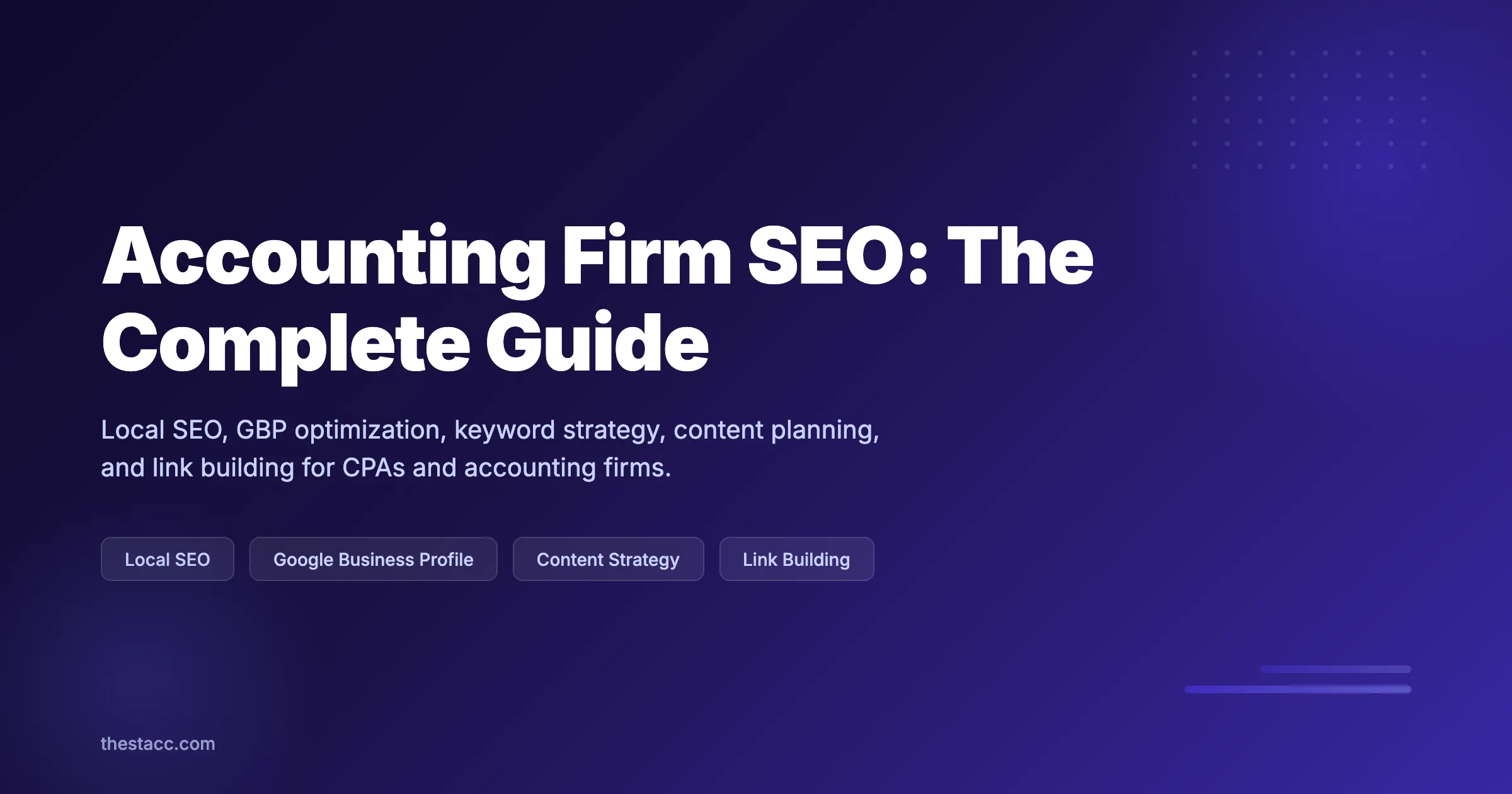Accounting Firm SEO: The Complete Guide (2026)