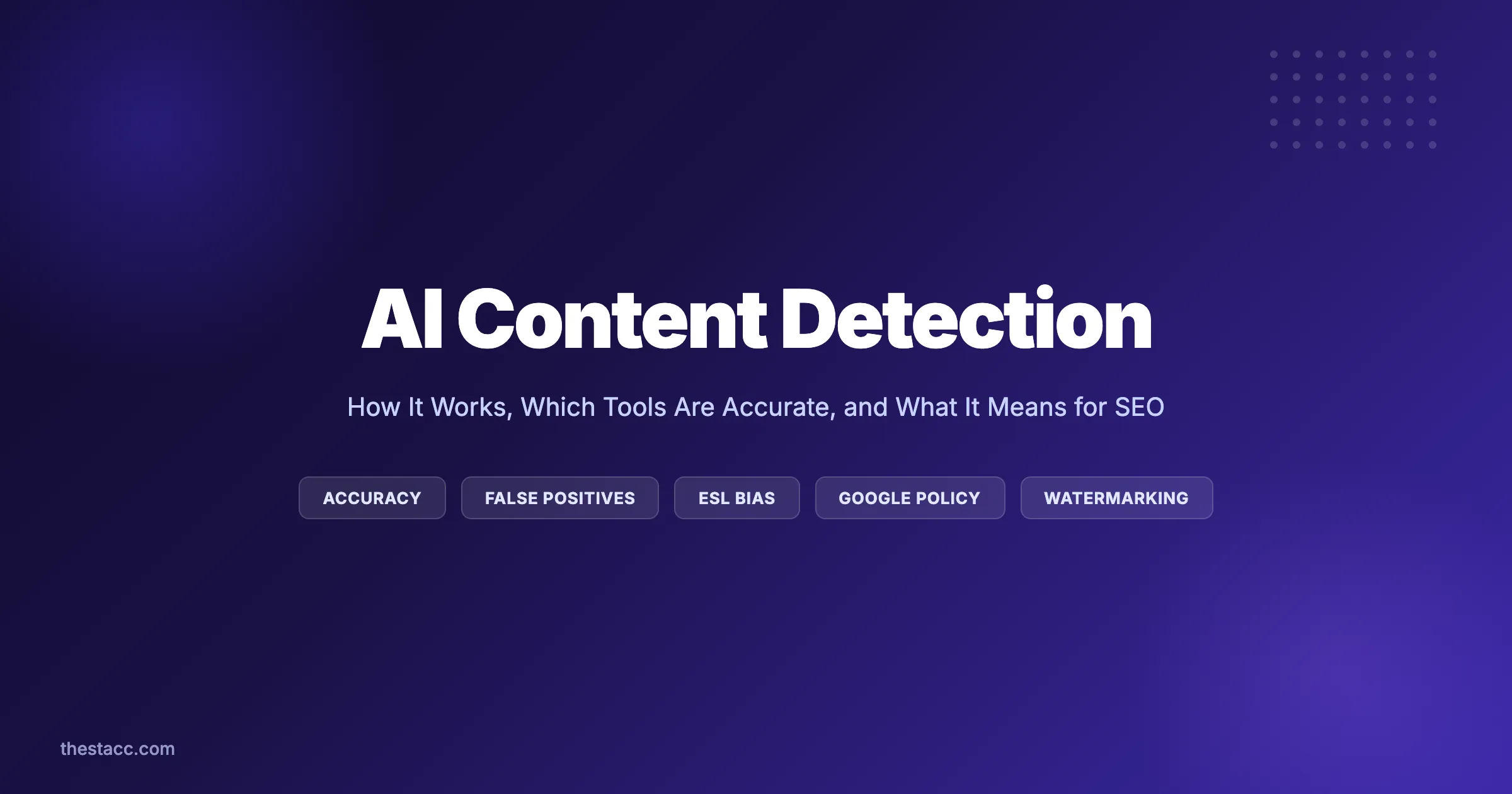 AI Content Detection: The Complete Guide (2026)
