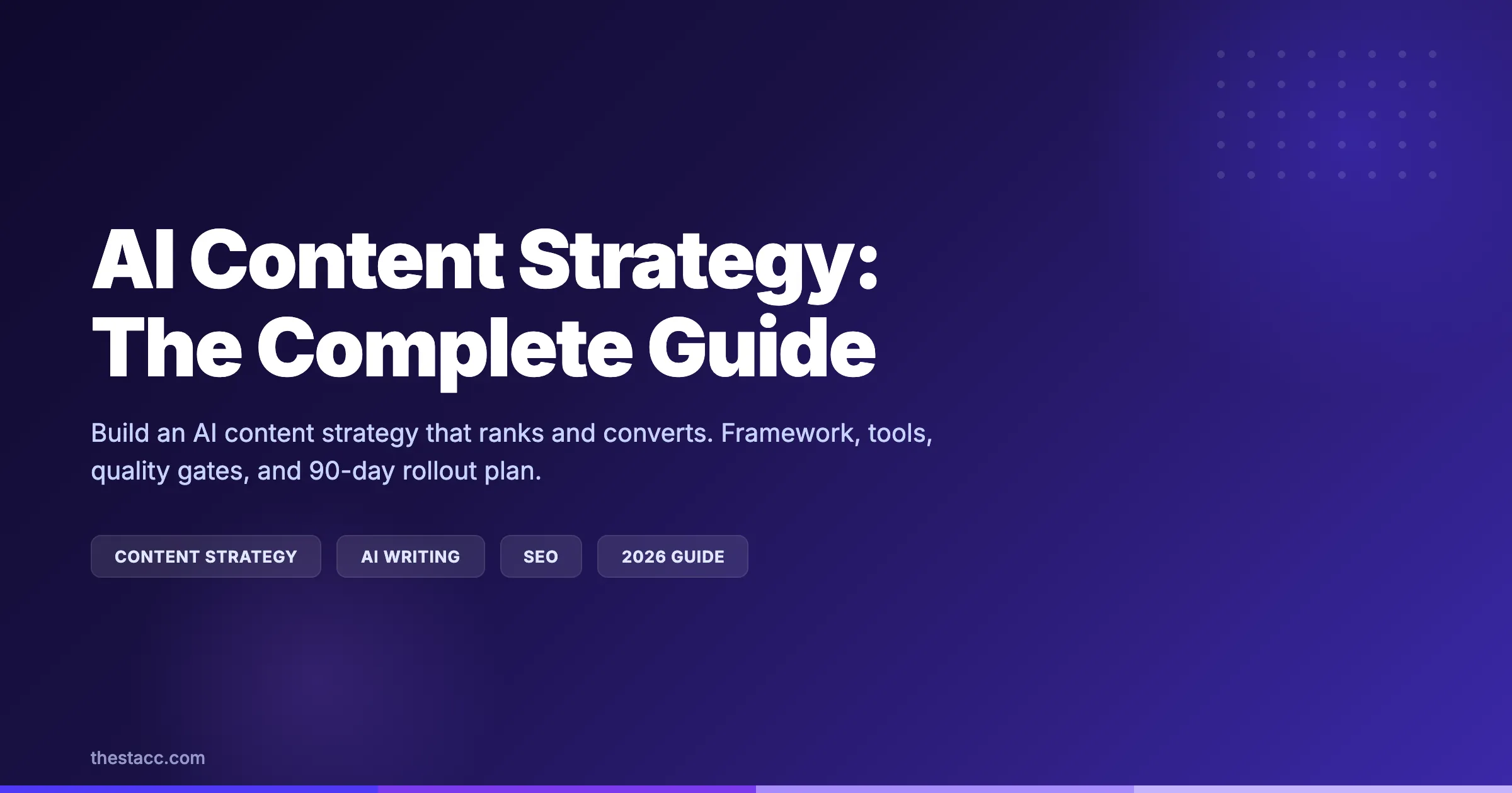 AI Content Strategy: The Complete Guide (2026)