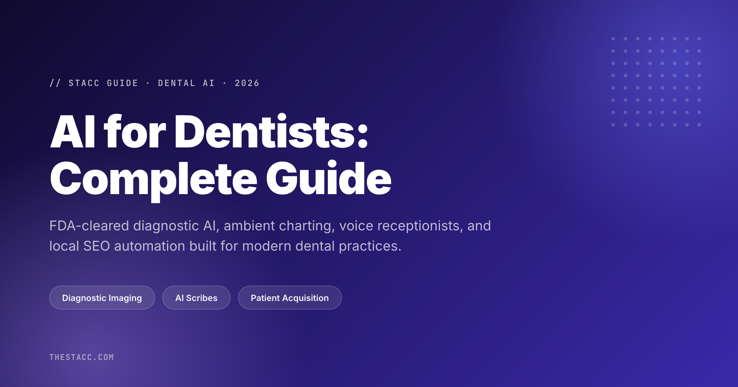 AI for Dentists: Complete Guide (2026)