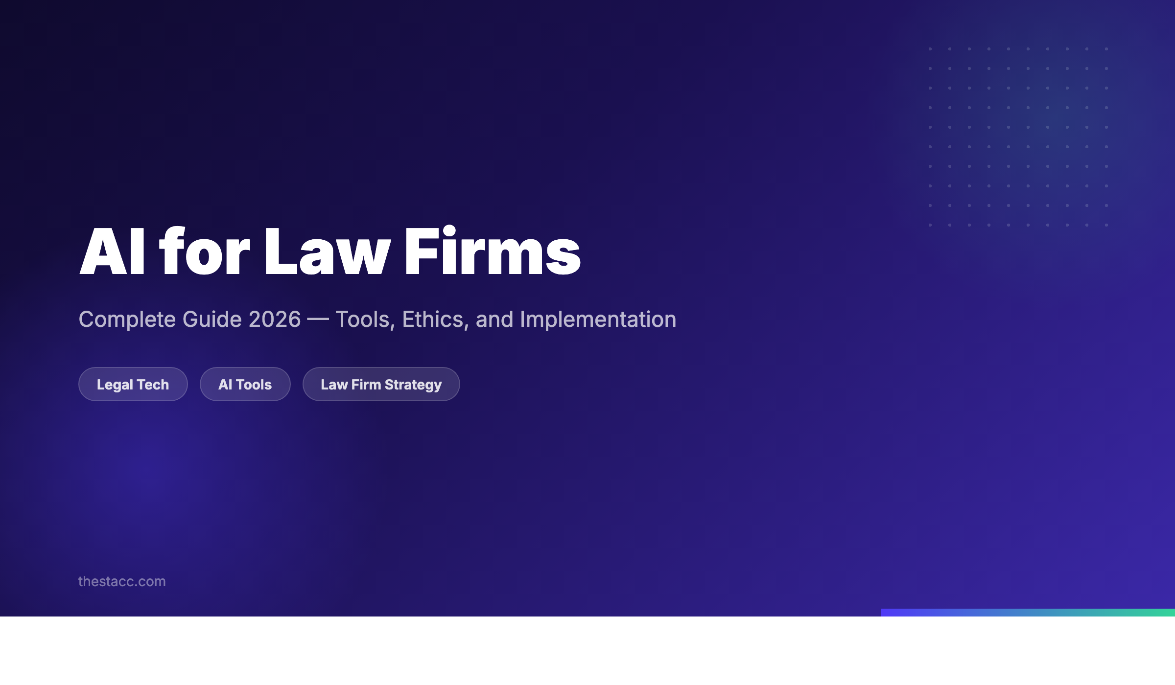 AI for Law Firms: Complete Guide (2026)