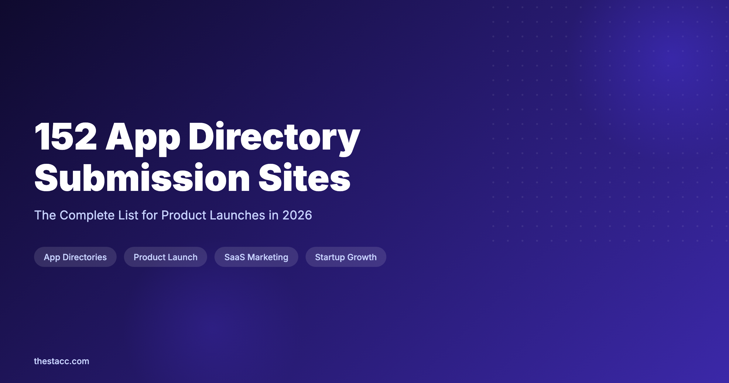 152 App Directory Submission Sites (Complete List)