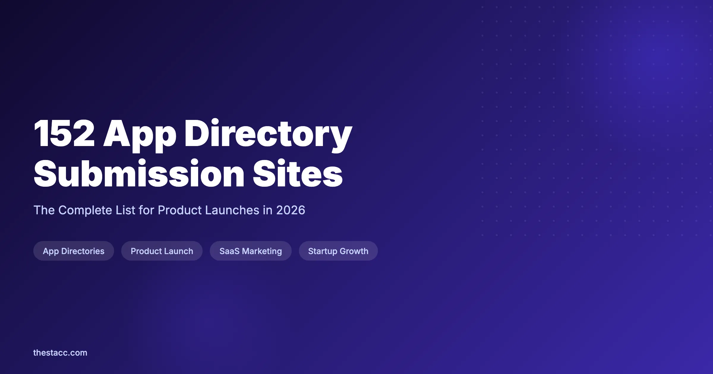 152 App Directory Submission Sites (Complete List)