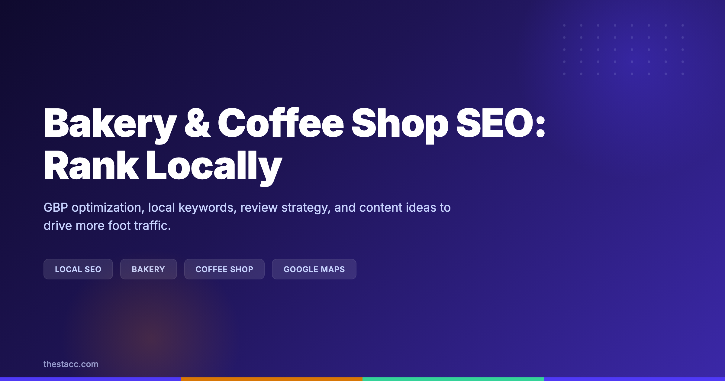 Bakery & Coffee Shop SEO: Rank Locally (2026)