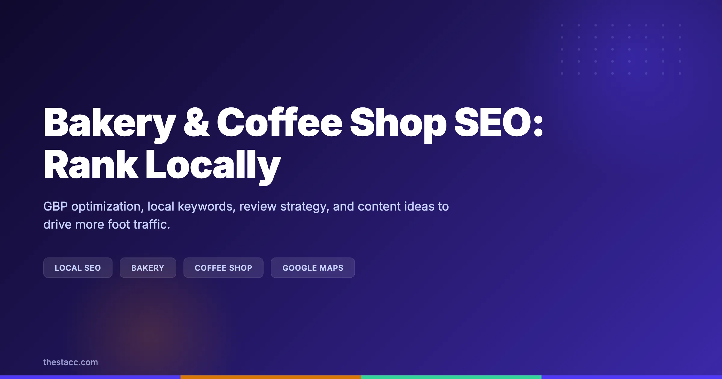 Bakery & Coffee Shop SEO: Rank Locally (2026)