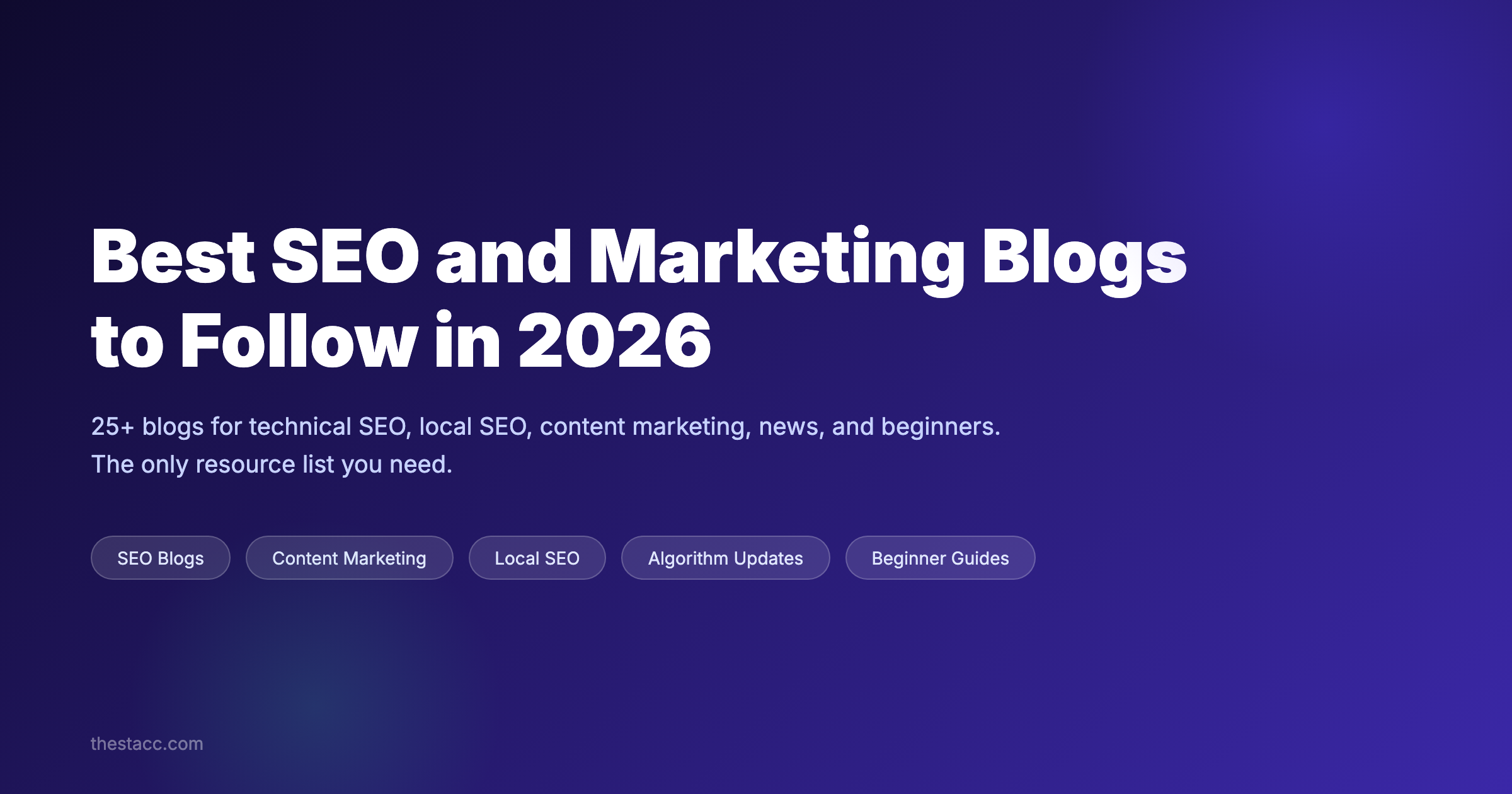100 Best SEO and Marketing Blogs to Follow in 2026