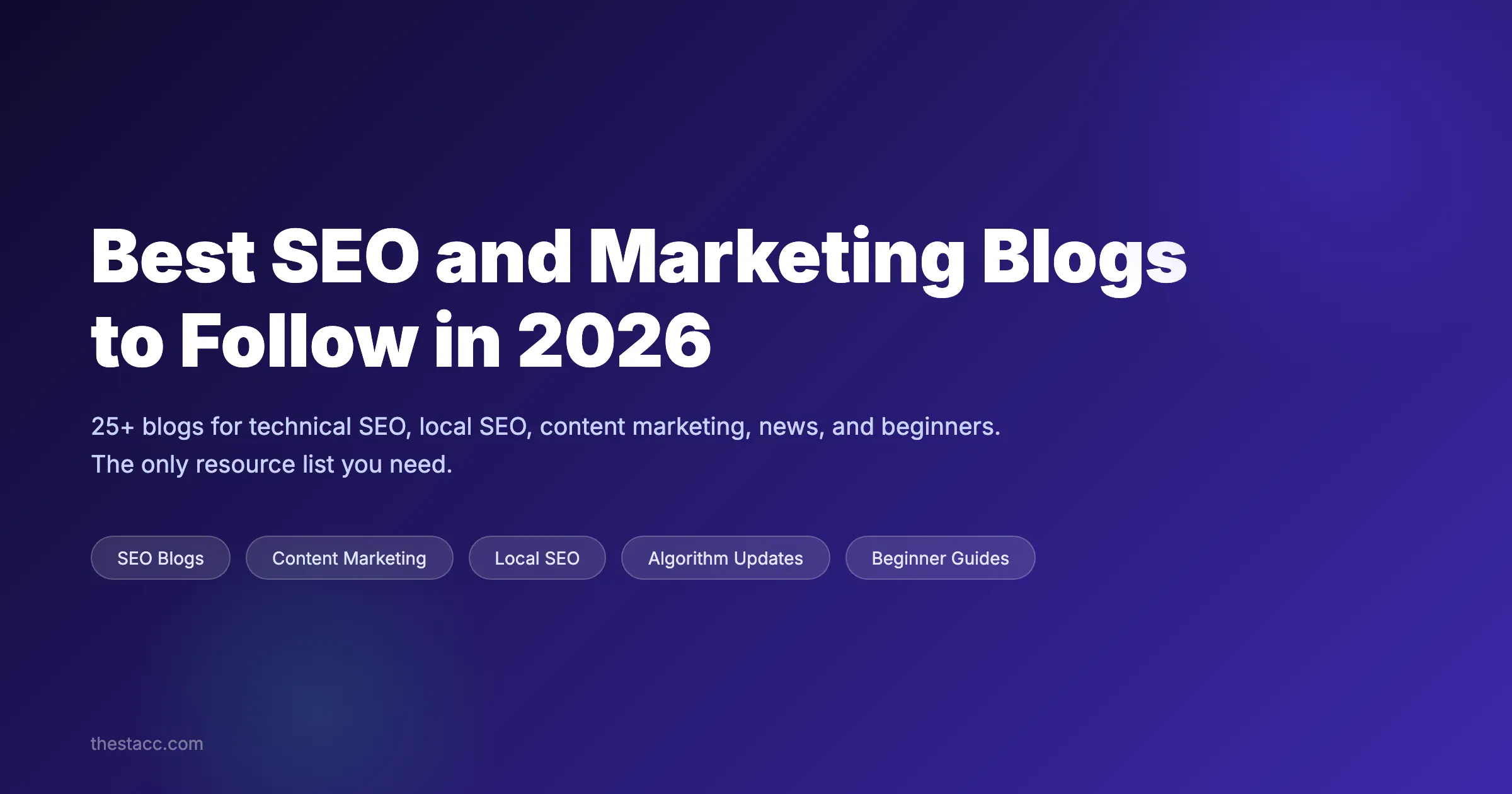 100 Best SEO and Marketing Blogs That Set the Standard for Search in 2026