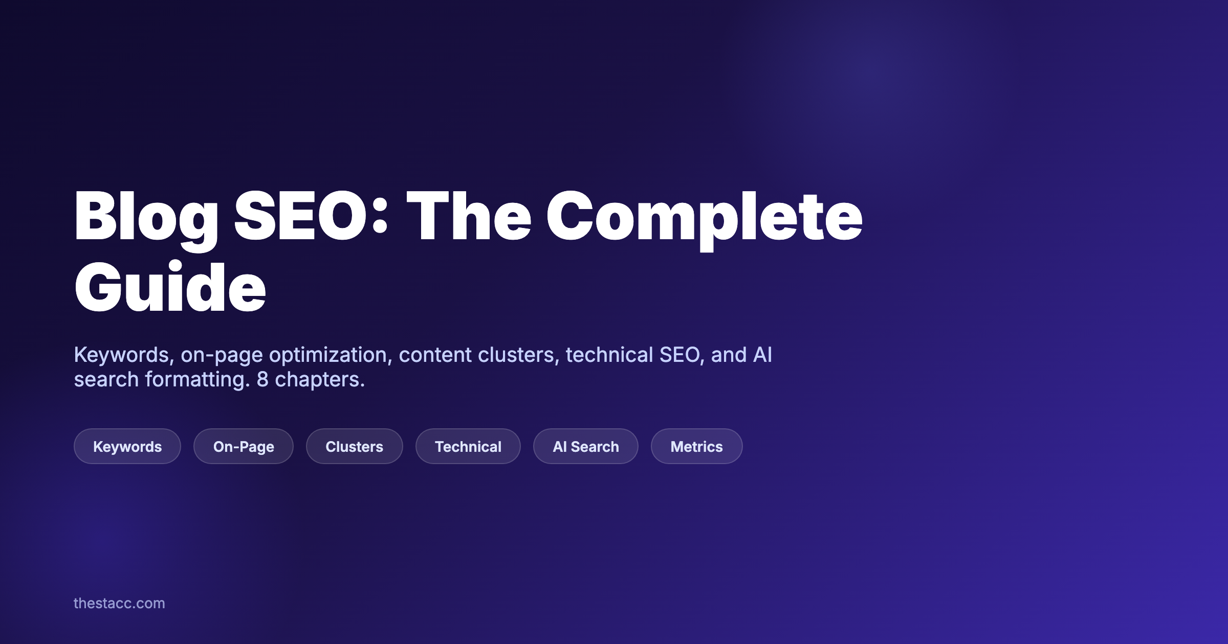 Blog SEO: The Complete Guide (2026)