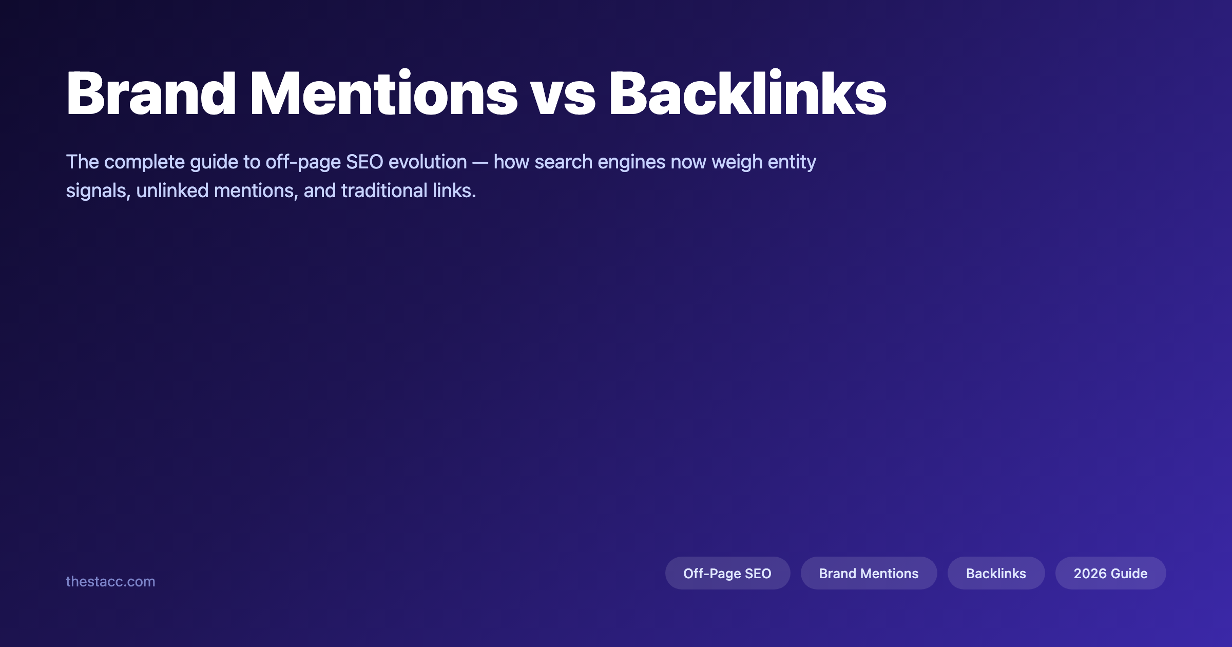 Brand Mentions vs Backlinks: Off-Page SEO Evolution