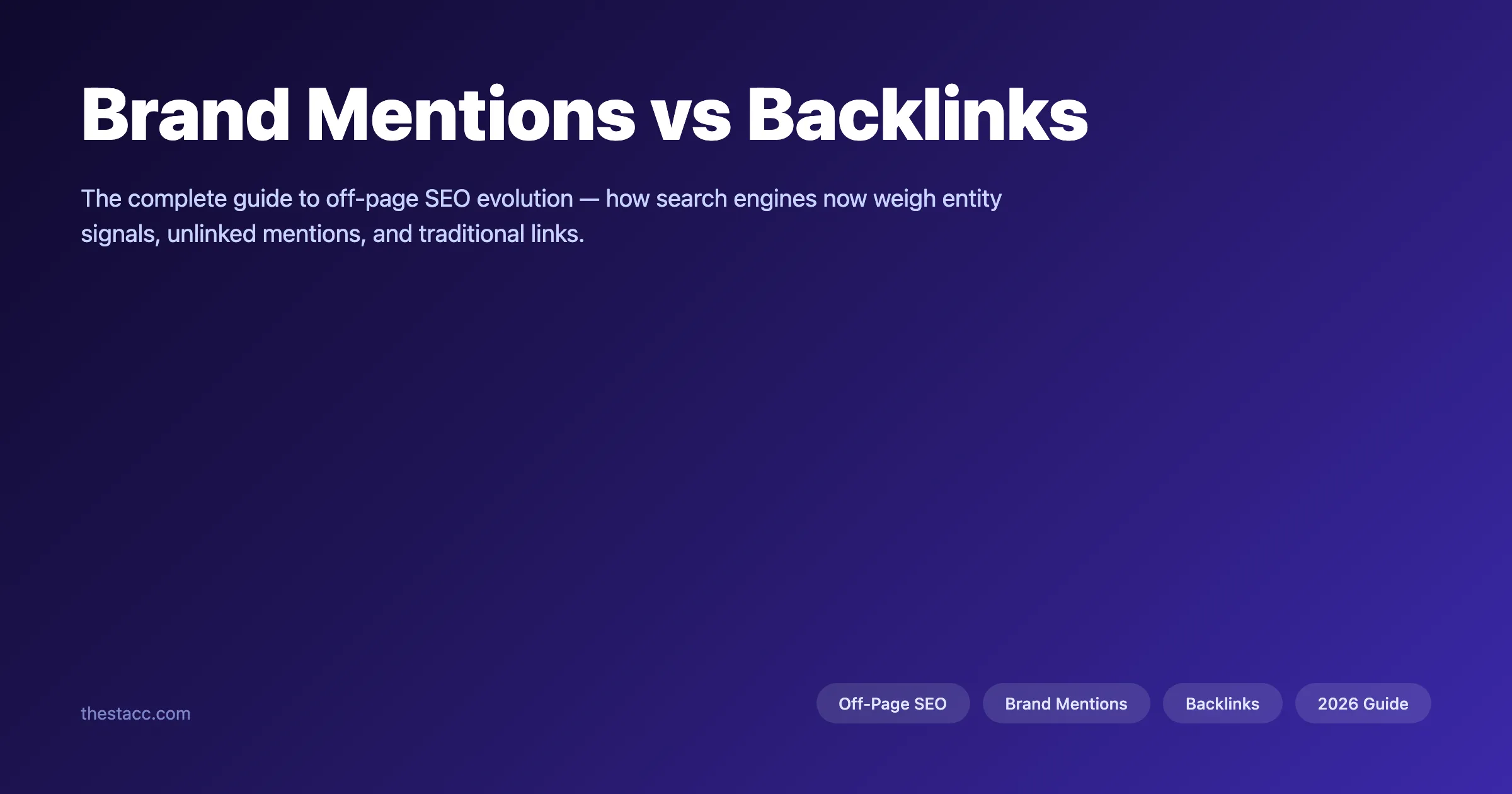 Brand Mentions vs Backlinks: Off-Page SEO Evolution