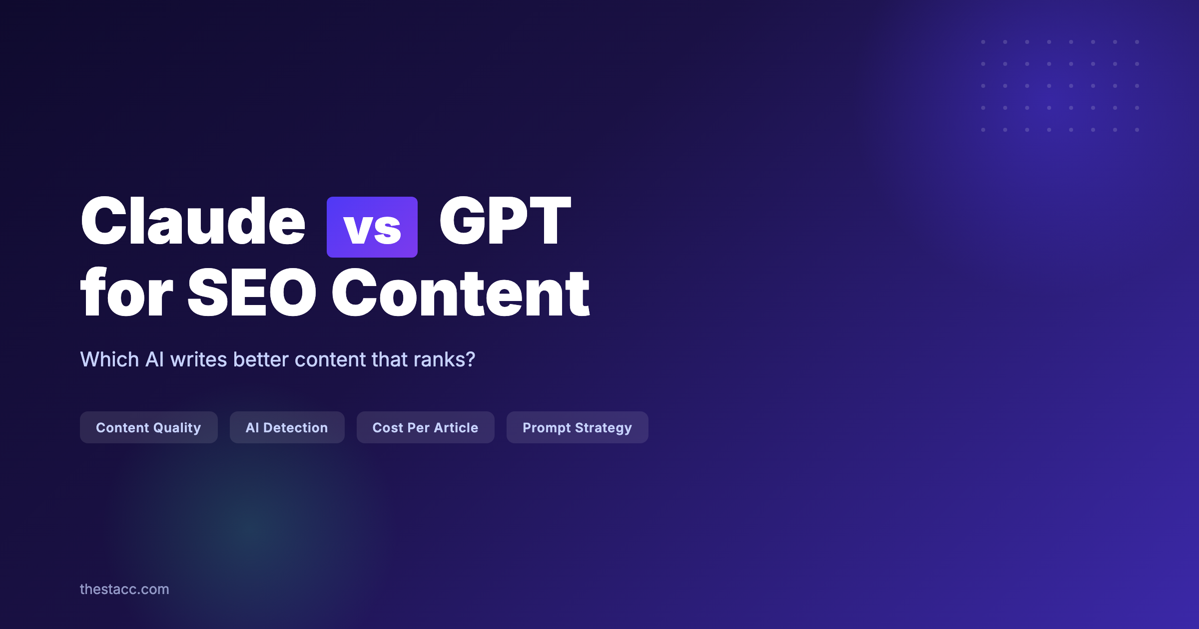 Claude vs GPT for SEO Content: Which Writes Better?