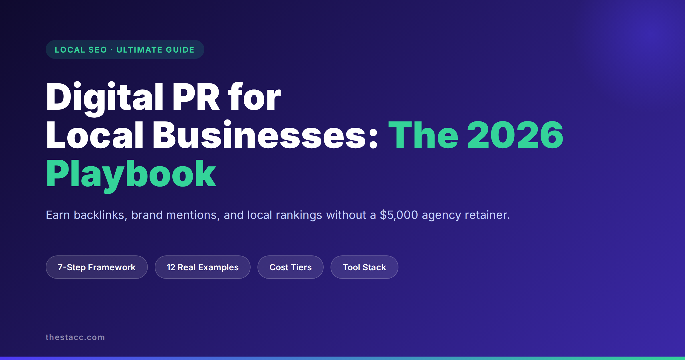 Digital PR for Local Businesses: 2026 Ultimate Guide