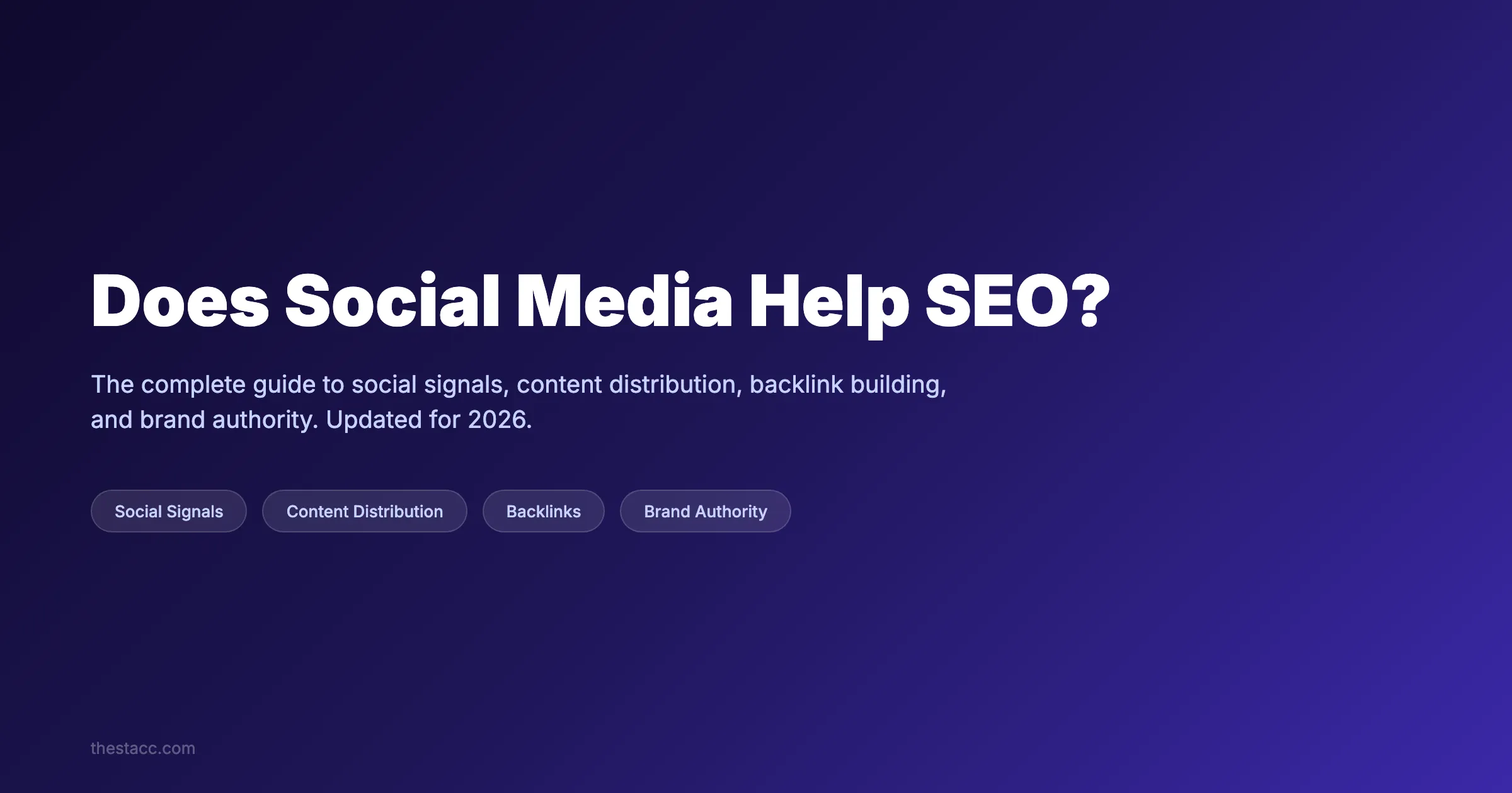 Does Social Media Help SEO? The Complete Guide