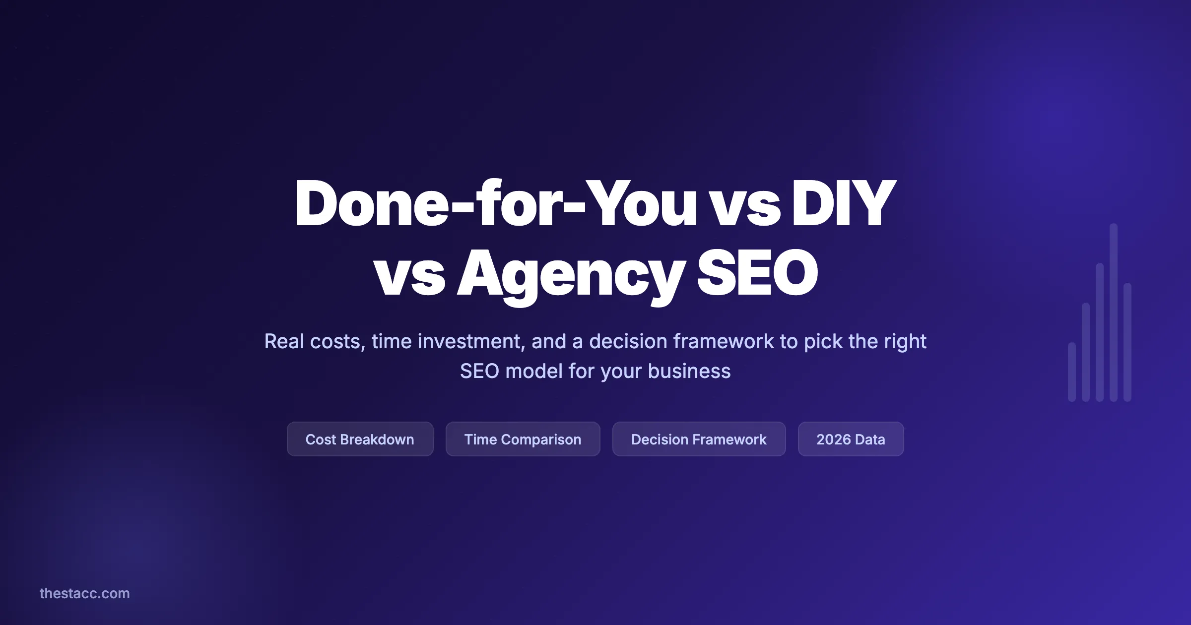 Done-for-You vs DIY vs Agency SEO: The Complete Guide