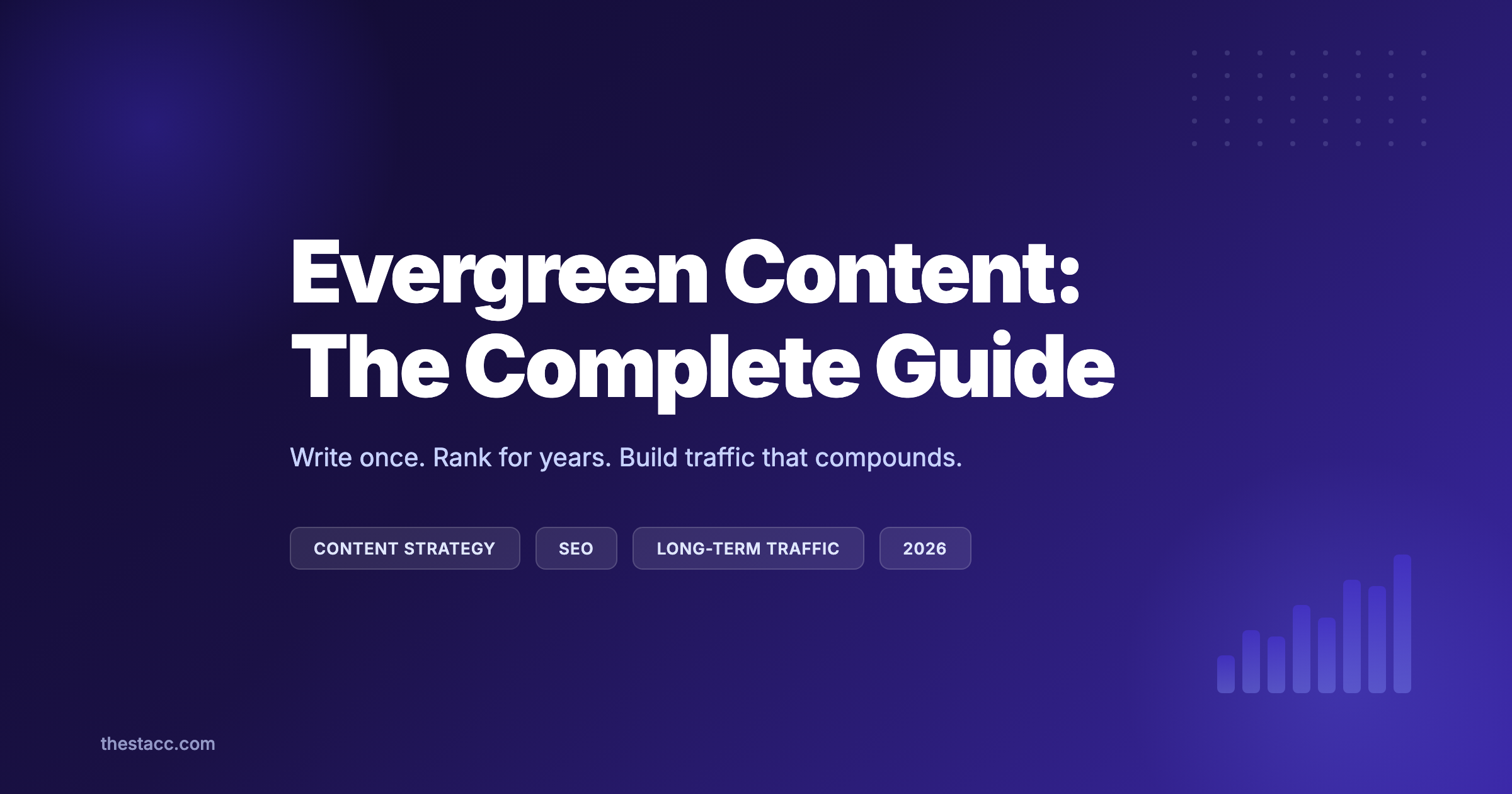 Evergreen Content: The Complete Guide (2026)