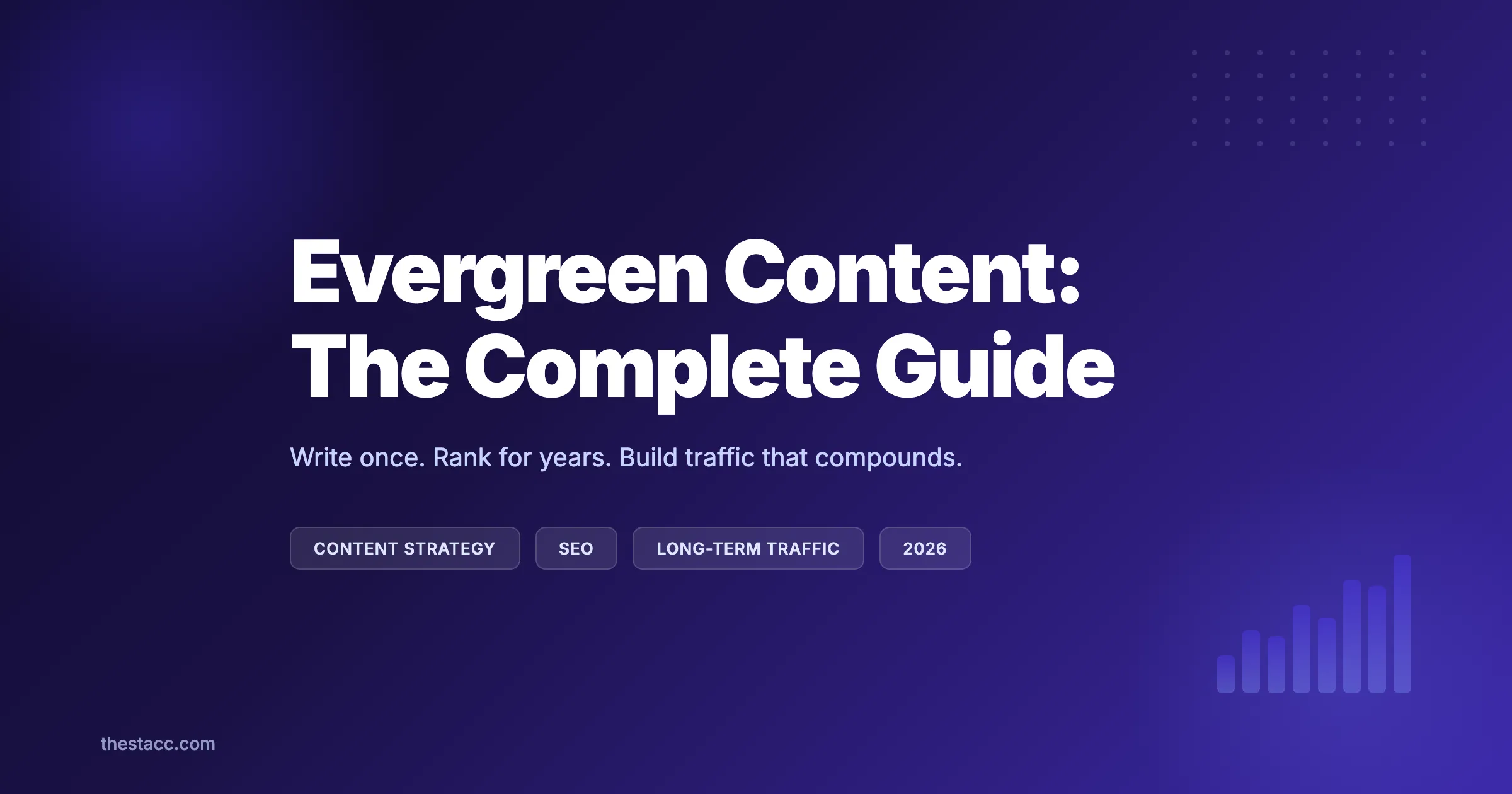 Evergreen Content: The Complete Guide (2026)