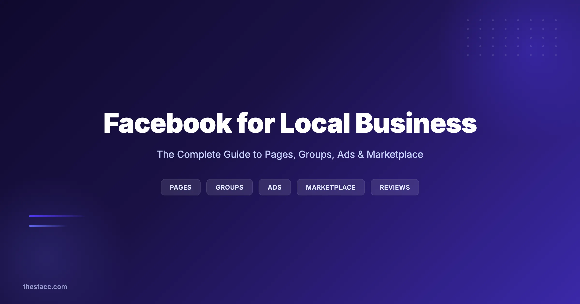 Facebook for Local Business: The Complete Guide (2026)