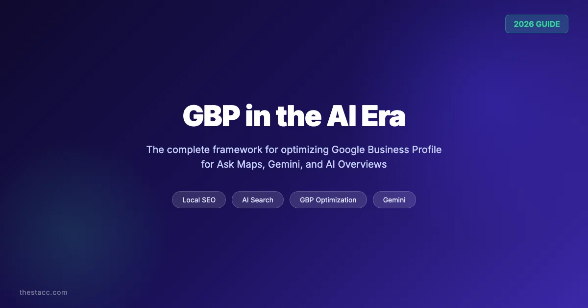 GBP in the AI Era: 2026 Guide