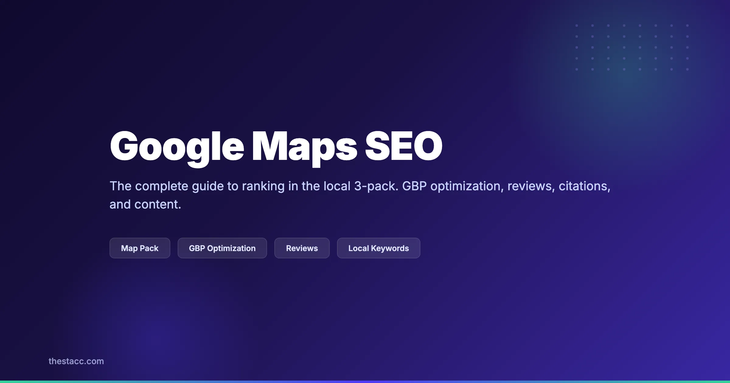 SEO Google Maps : apparaître dans le pack local