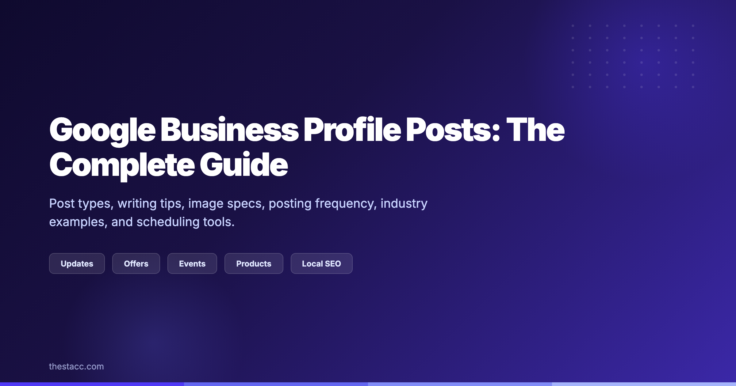 Google Business Profile Posts: The Complete Guide