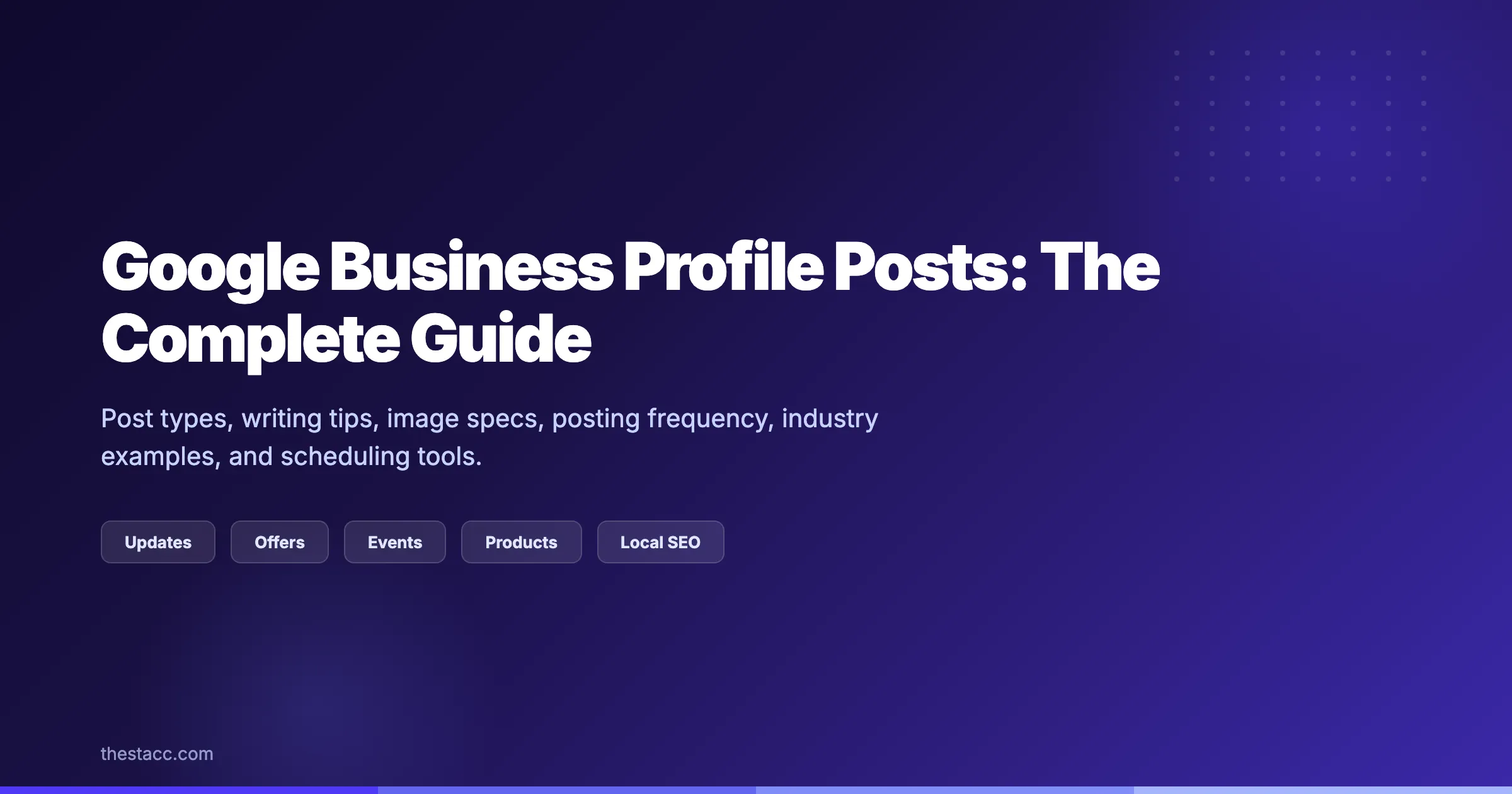 Google Business Profile Posts: The Complete Guide