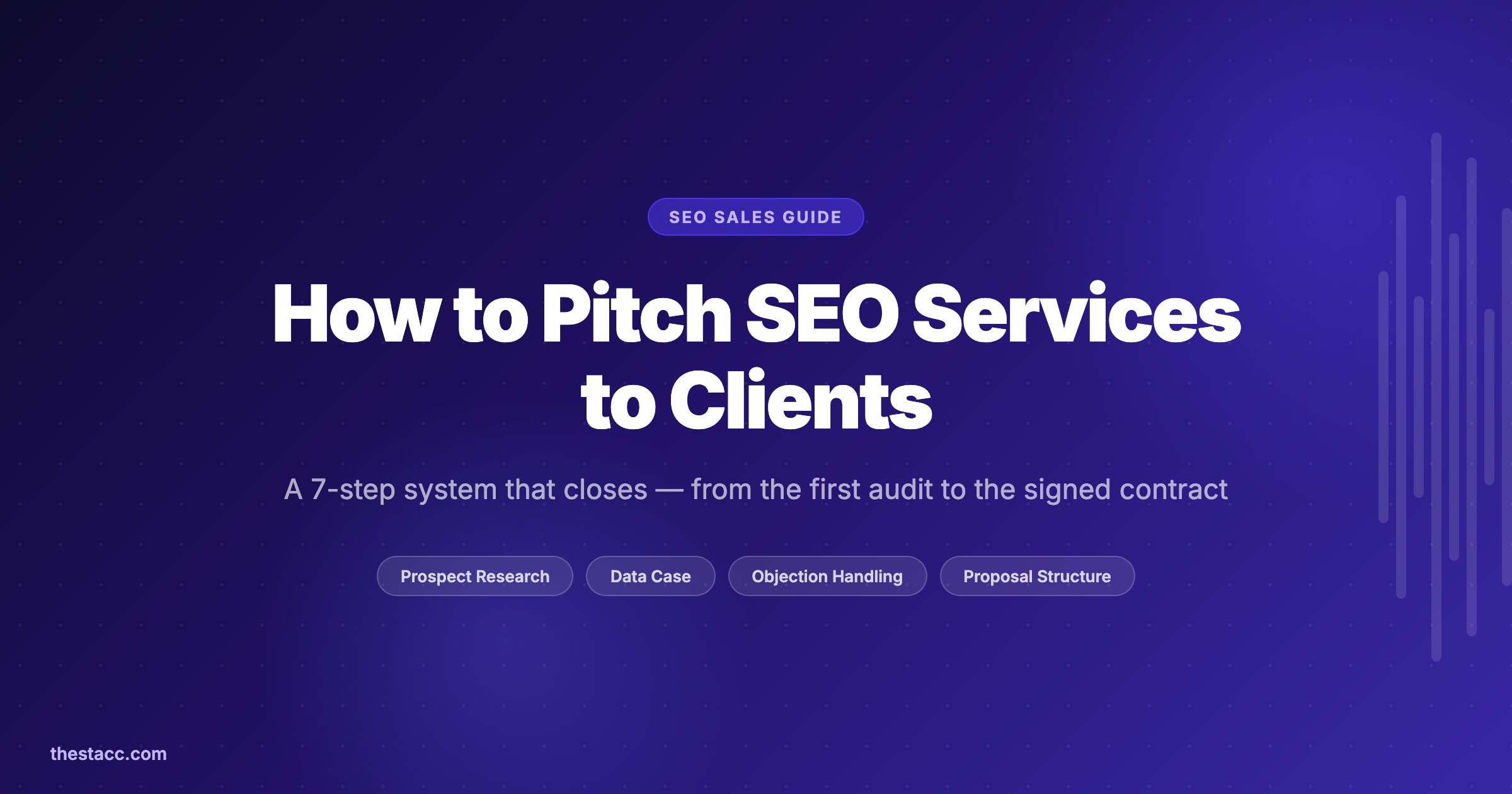 How to Pitch SEO Services to Clients: 7-Step System