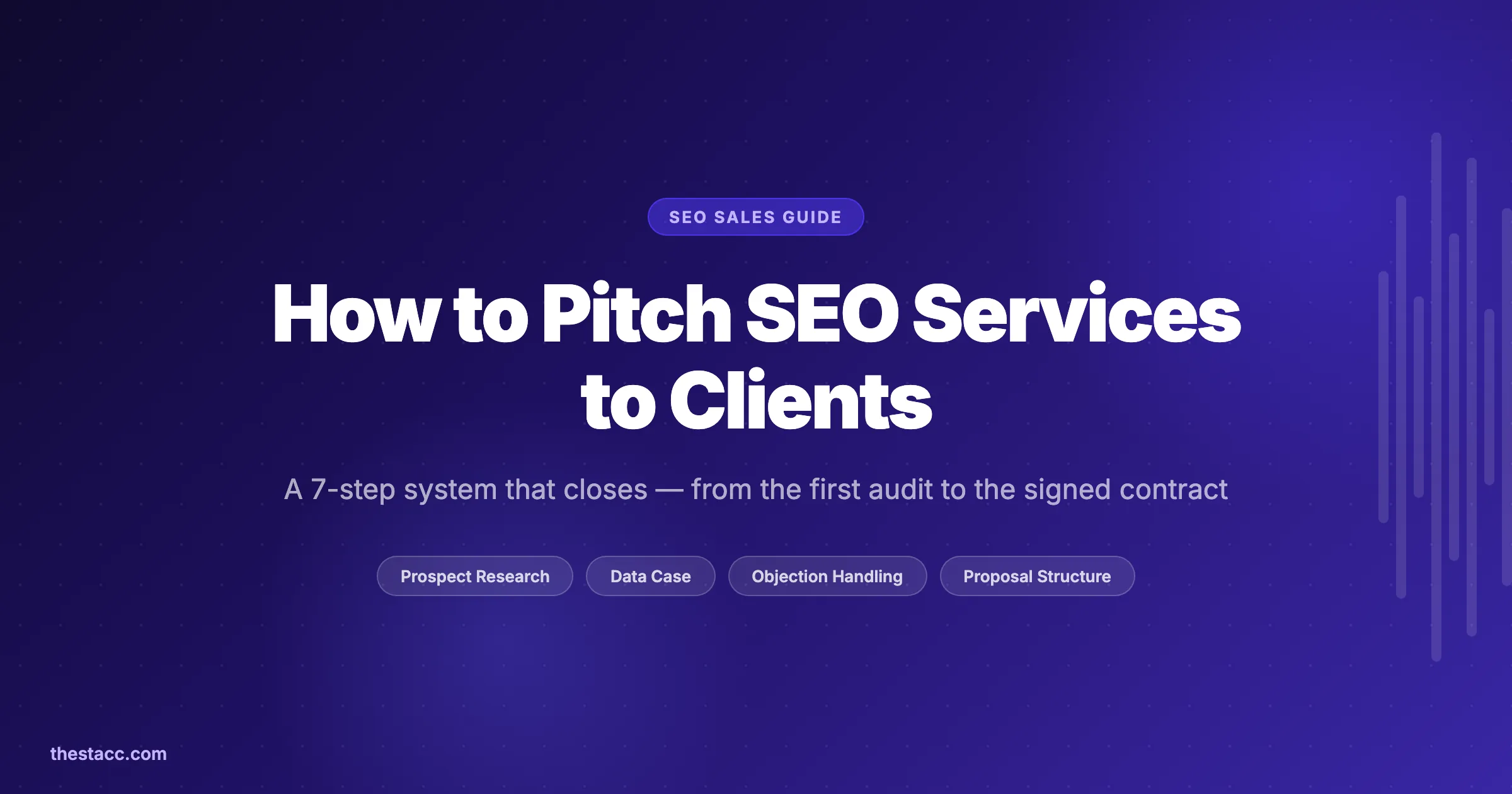 How to Pitch SEO Services to Clients: 7-Step System