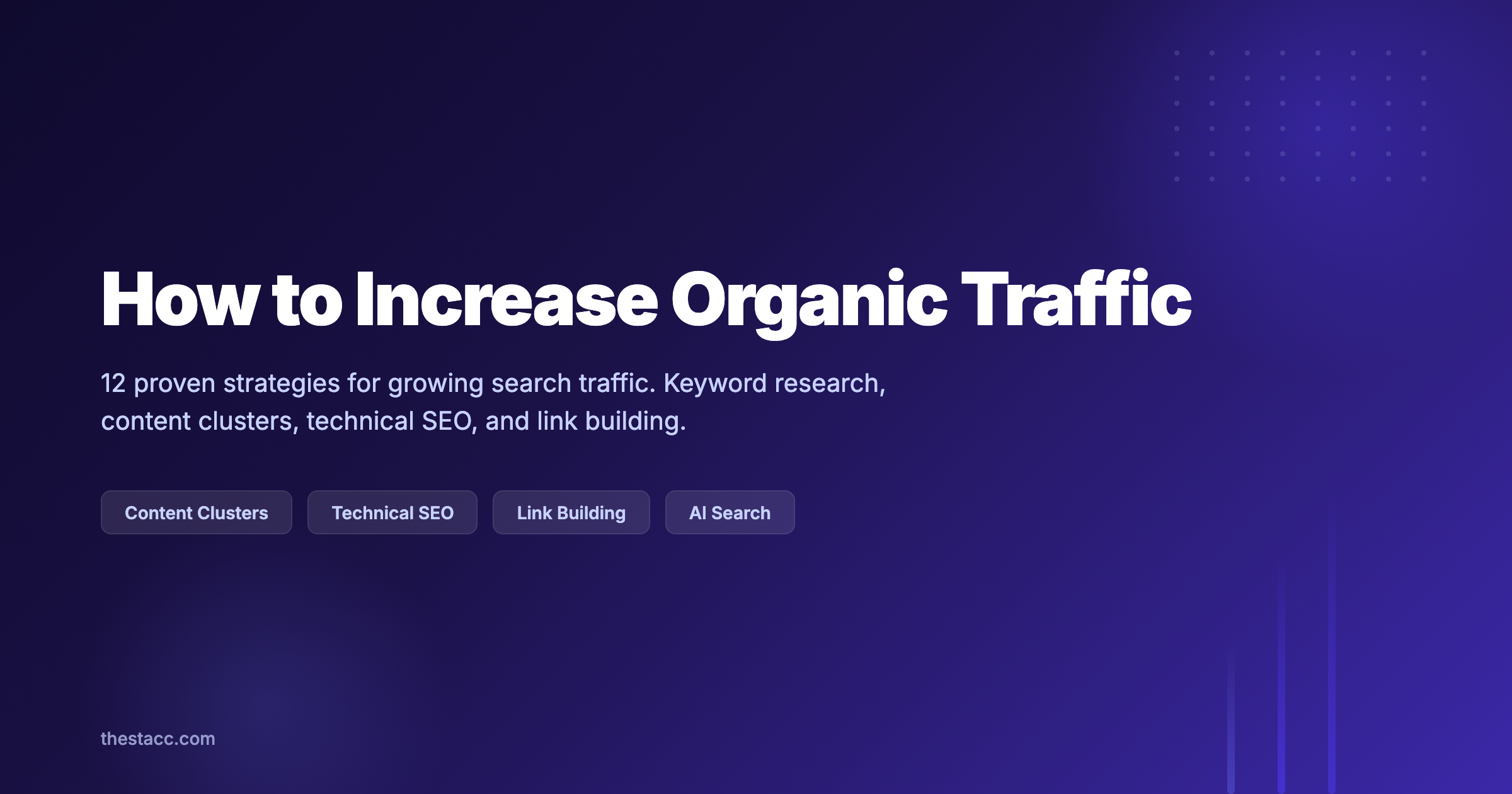 How to Increase Organic Traffic: 12 Proven Strategies