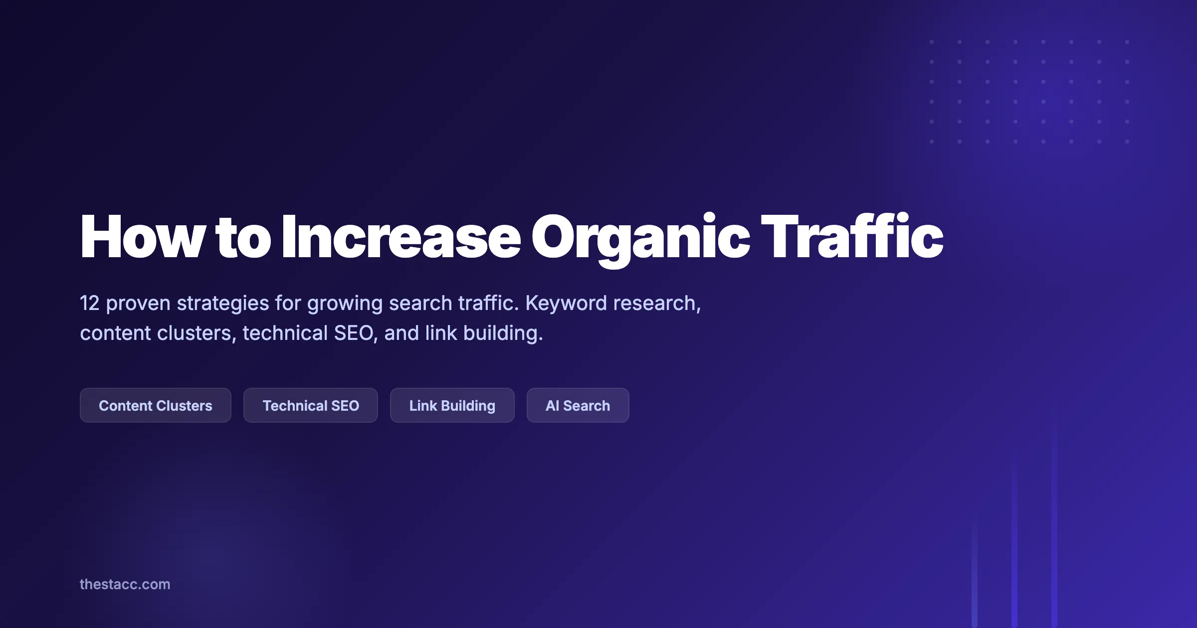 How to Increase Organic Traffic: 12 Proven Strategies