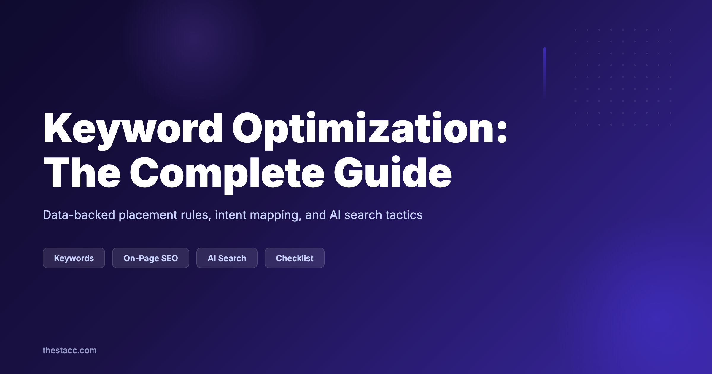 Keyword Optimization: The Complete Guide (2026)