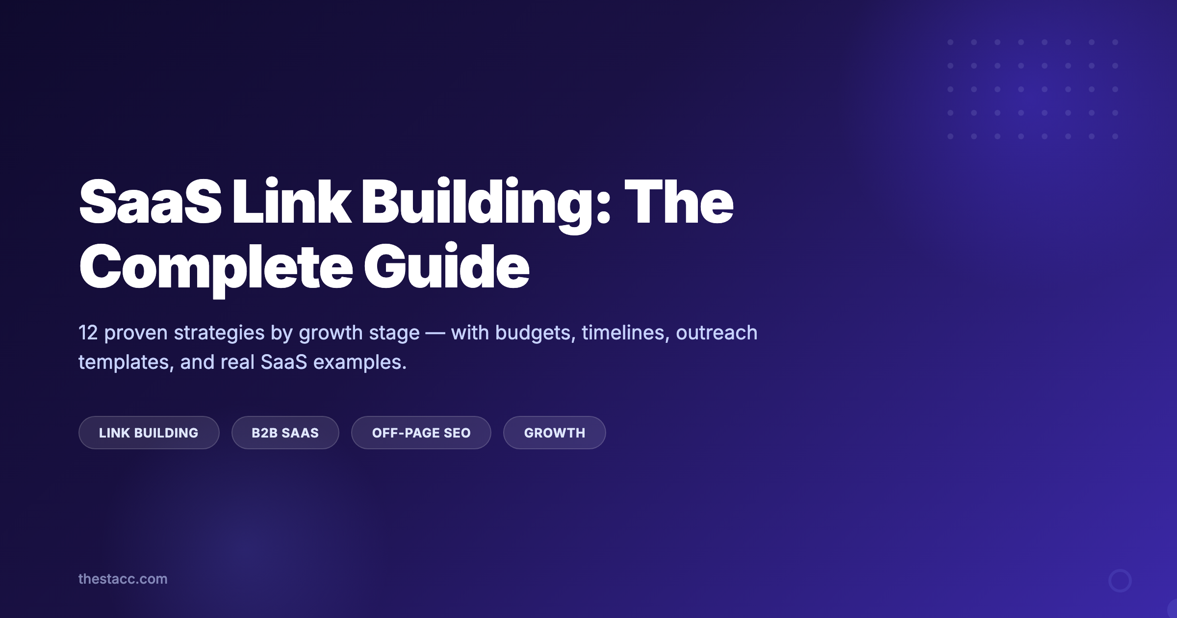 SaaS Link Building: The Complete Guide (2026)
