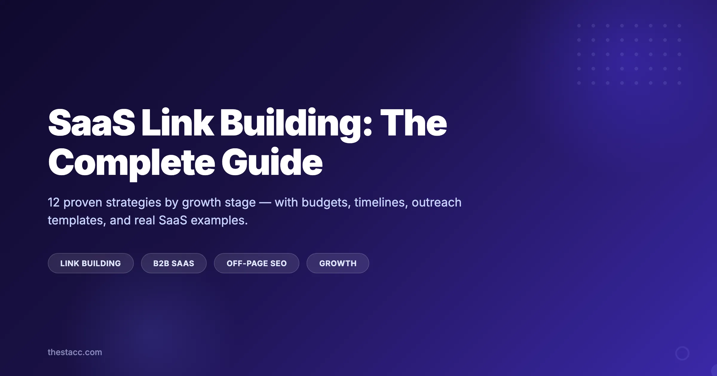 SaaS Link Building: The Complete Guide (2026)