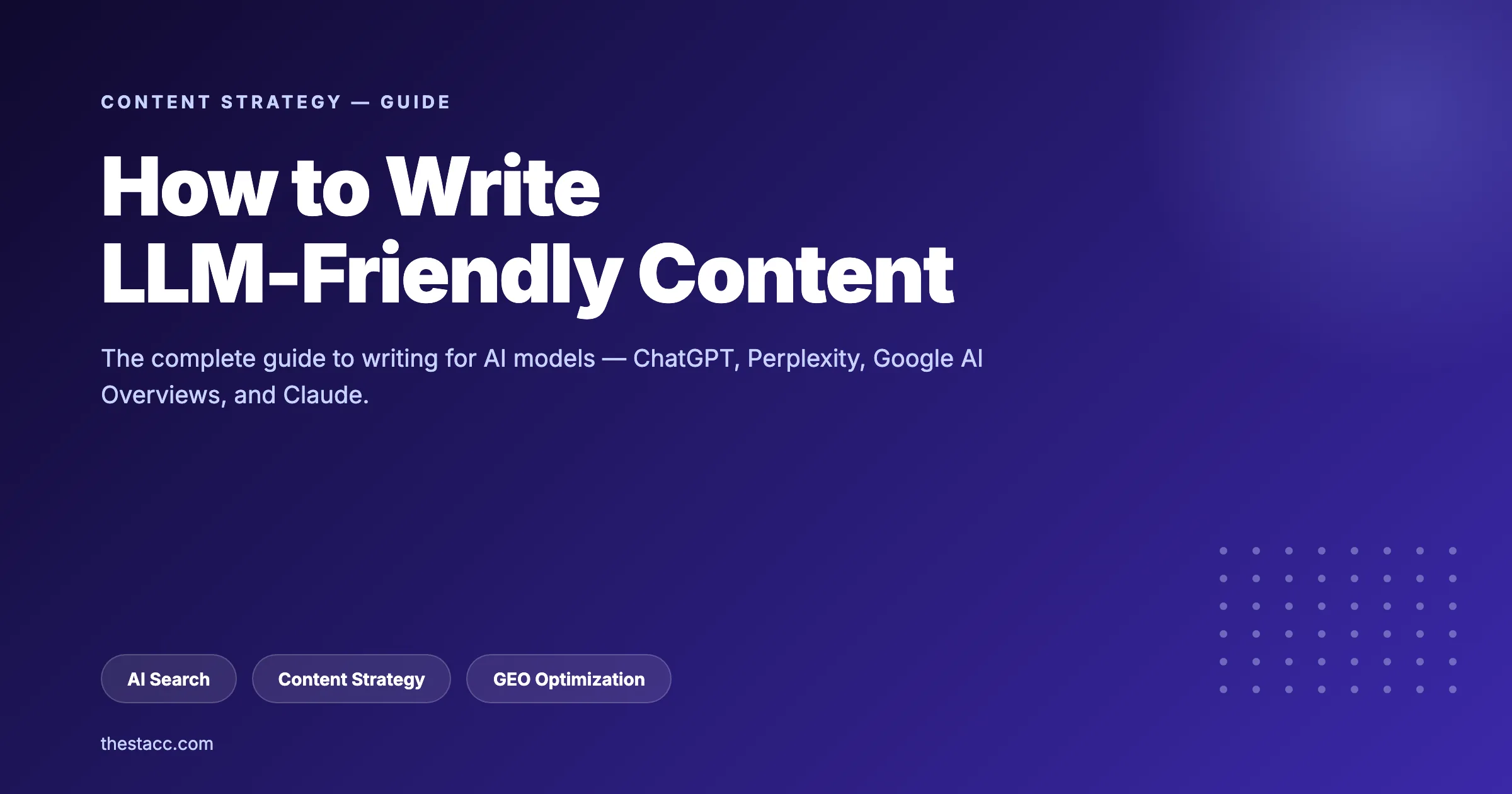 LLM-Friendly Content: How to Write for AI in 8 Steps