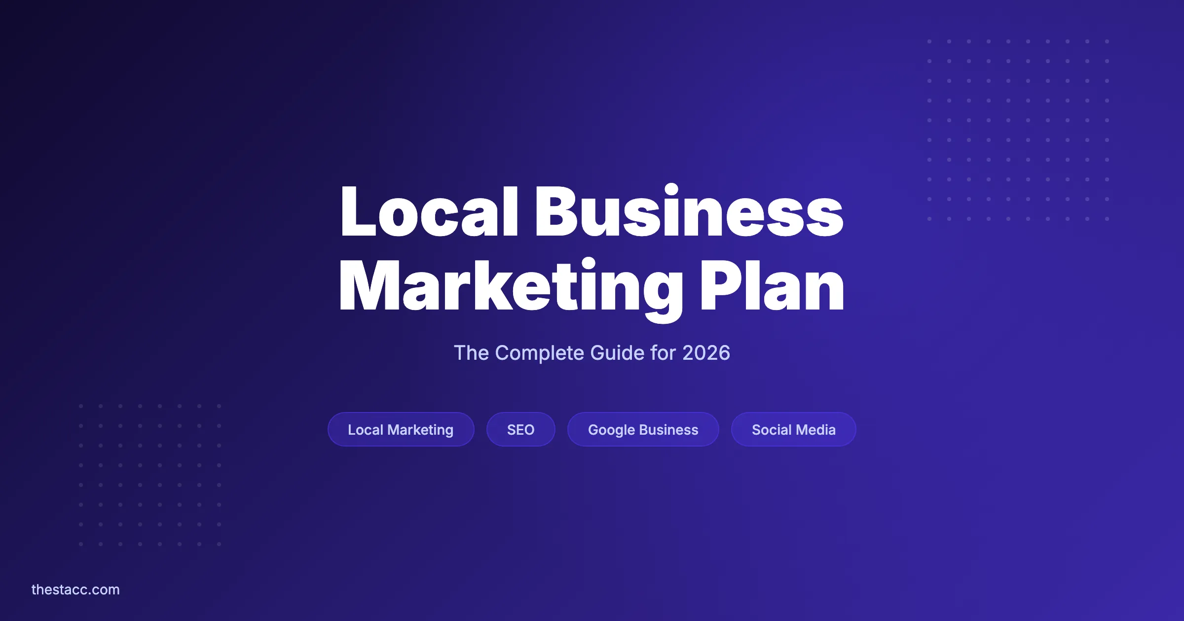 Local Business Marketing Plan: The Complete Guide