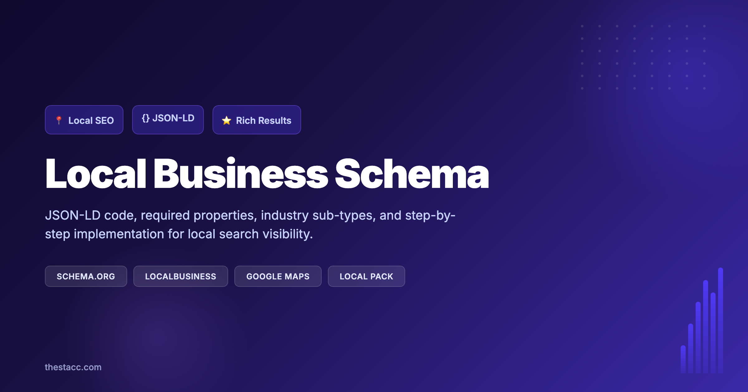 Local Business Schema: The Complete Guide (2026)