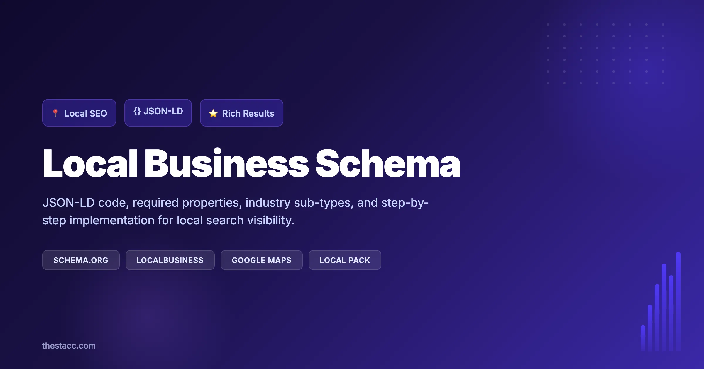 Local Business Schema: The Complete Guide (2026)