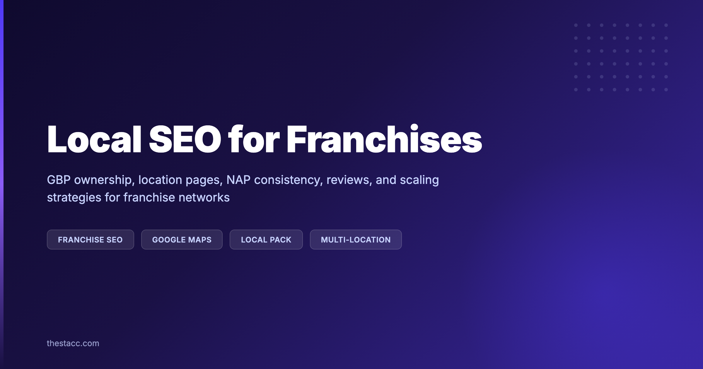 Local SEO for Franchises: The Complete Guide