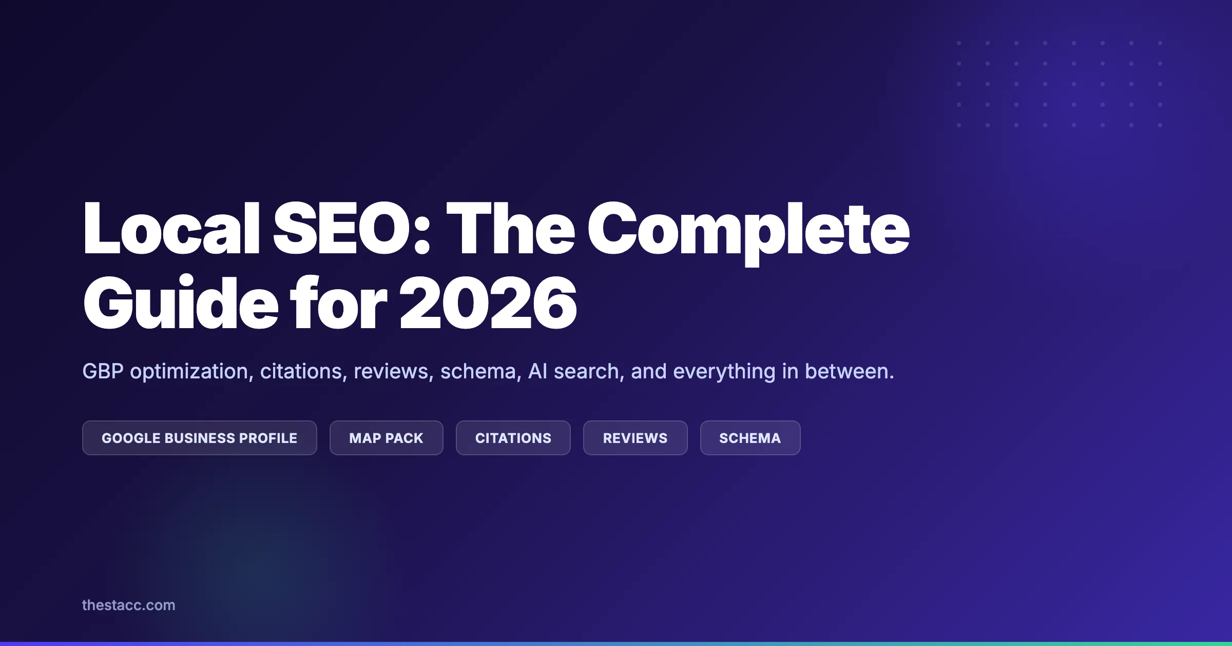 Guide complet du SEO local en 2026