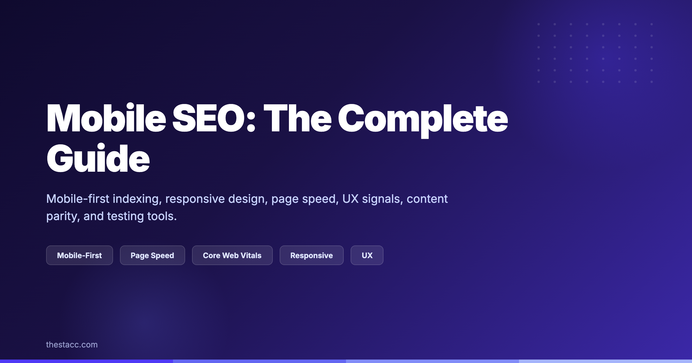 Mobile SEO: The Complete Guide (2026)