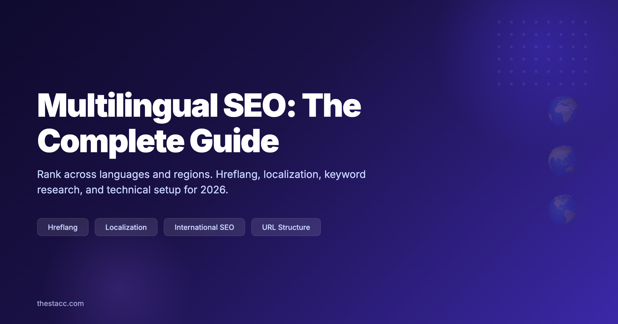 Multilingual SEO: The Complete Guide for 2026
