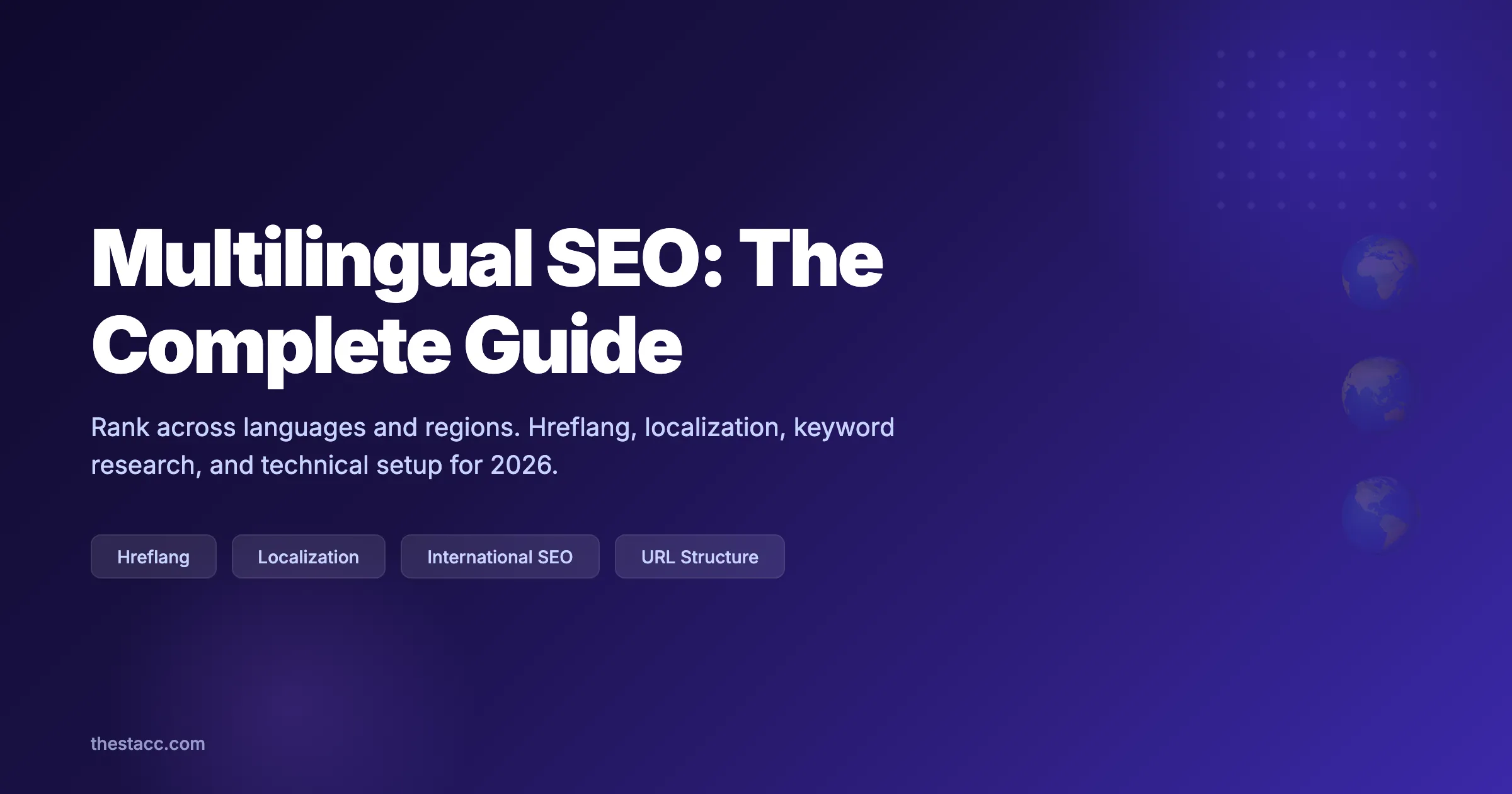 Multilingual SEO: The Complete Guide for 2026