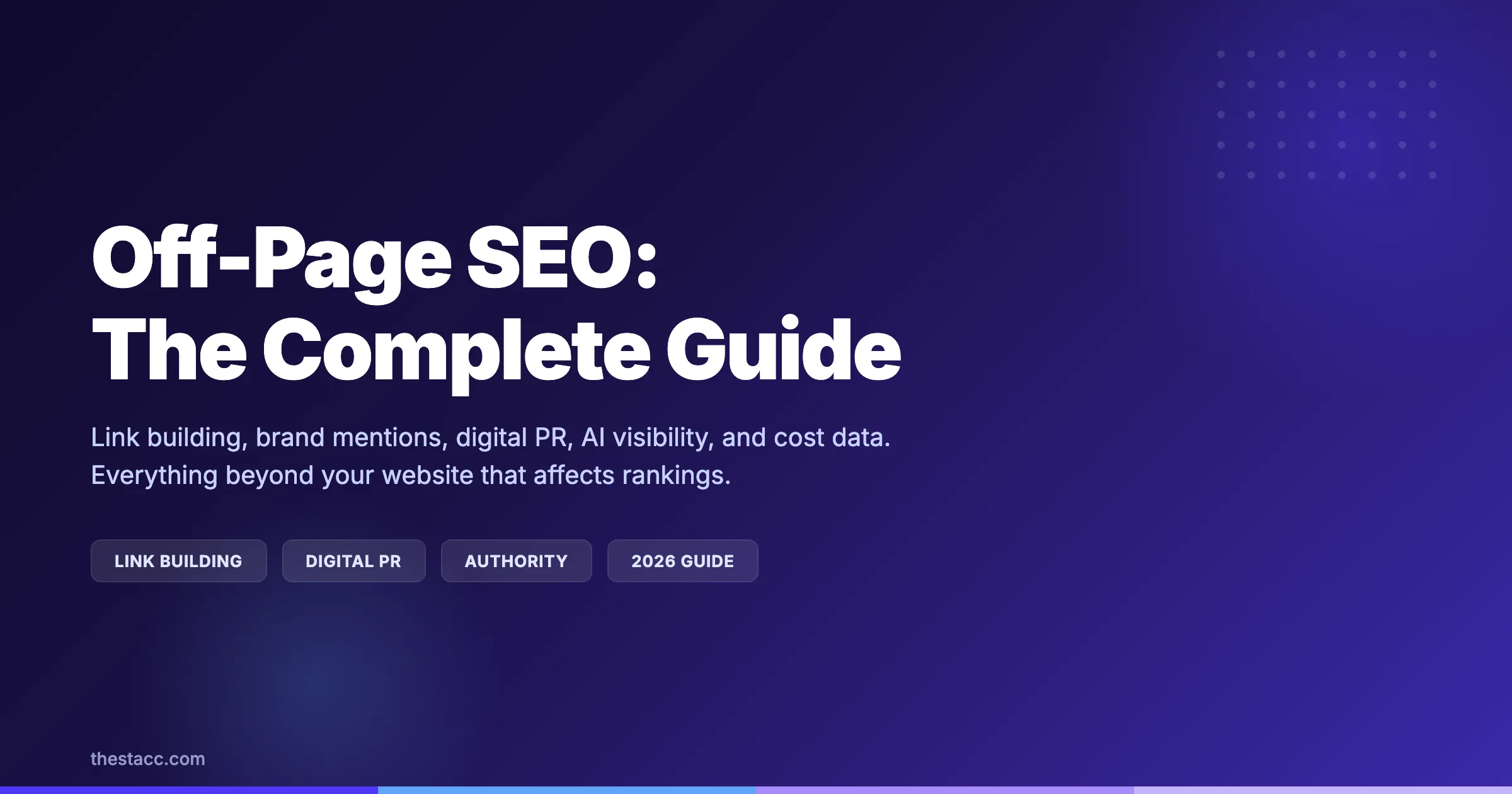 Off-Page SEO: The Complete Guide (2026)