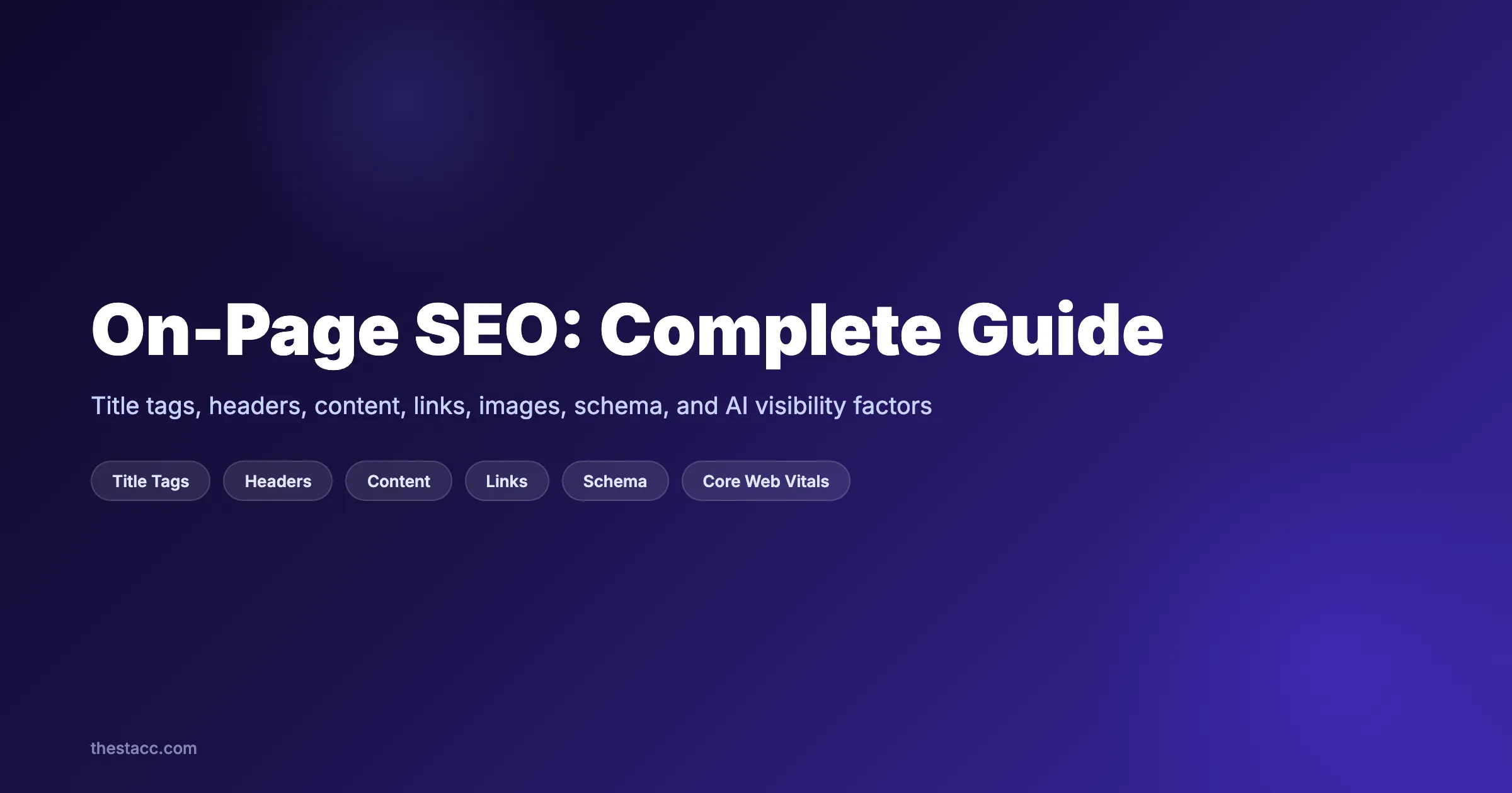 SEO On-Page : Le Guide Complet (2026)