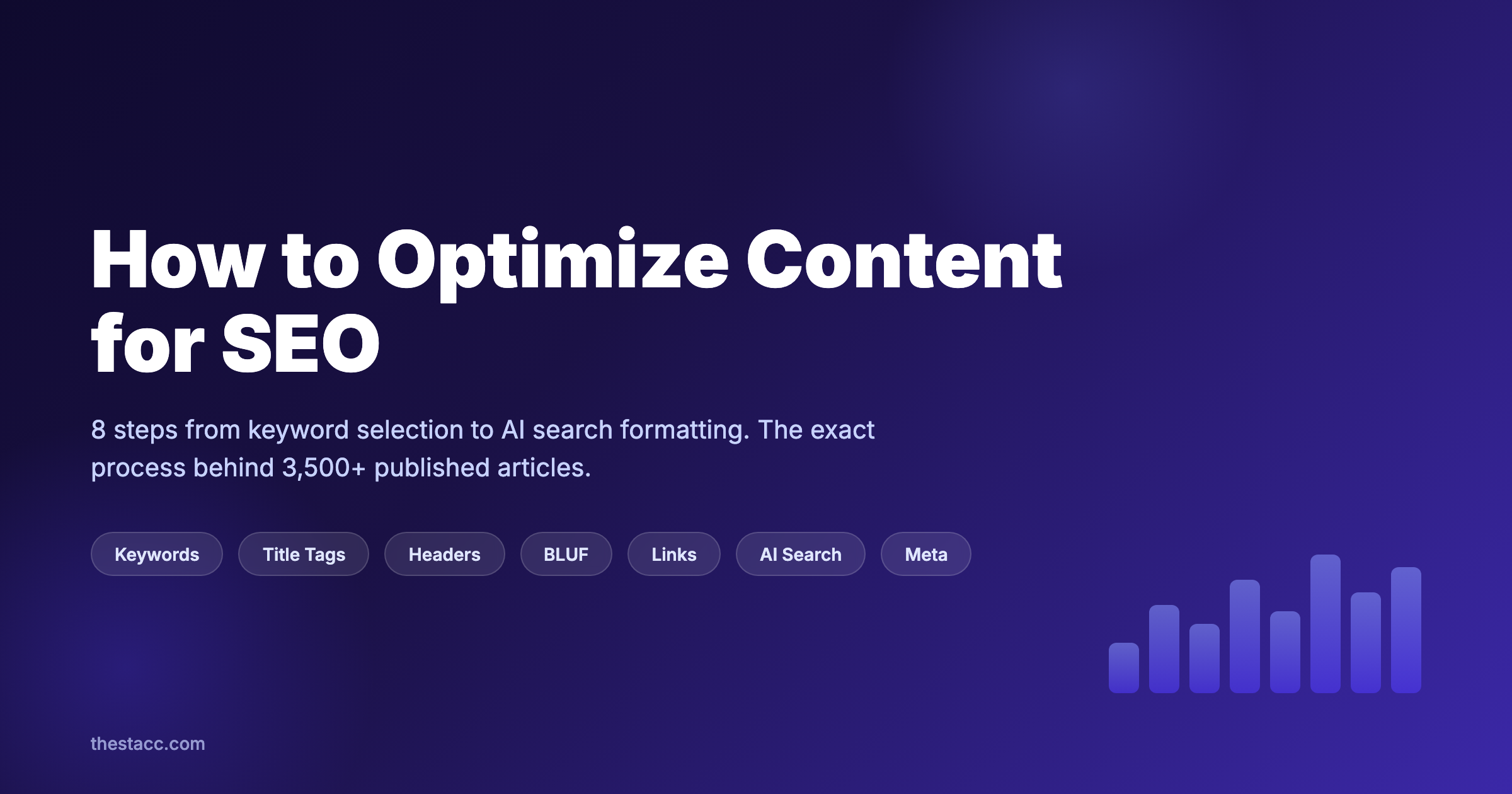 How to Optimize Content for SEO: 8 Steps (2026)