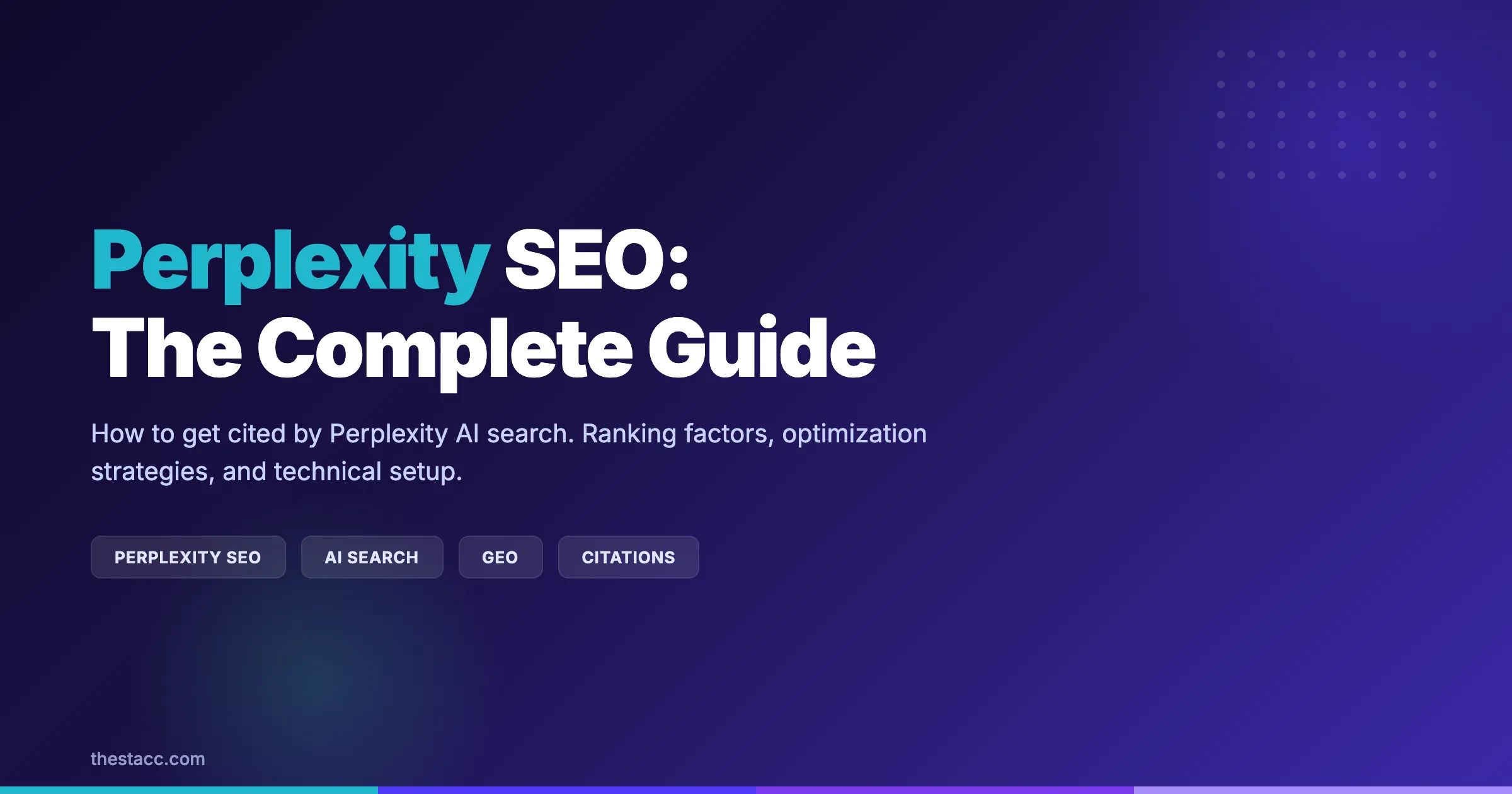 Perplexity SEO: The Complete Guide (2026)