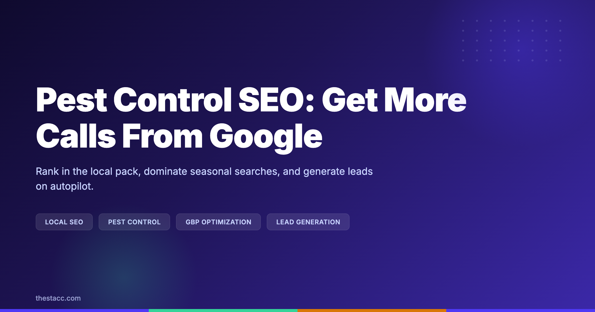 Pest Control SEO: Get More Calls From Google