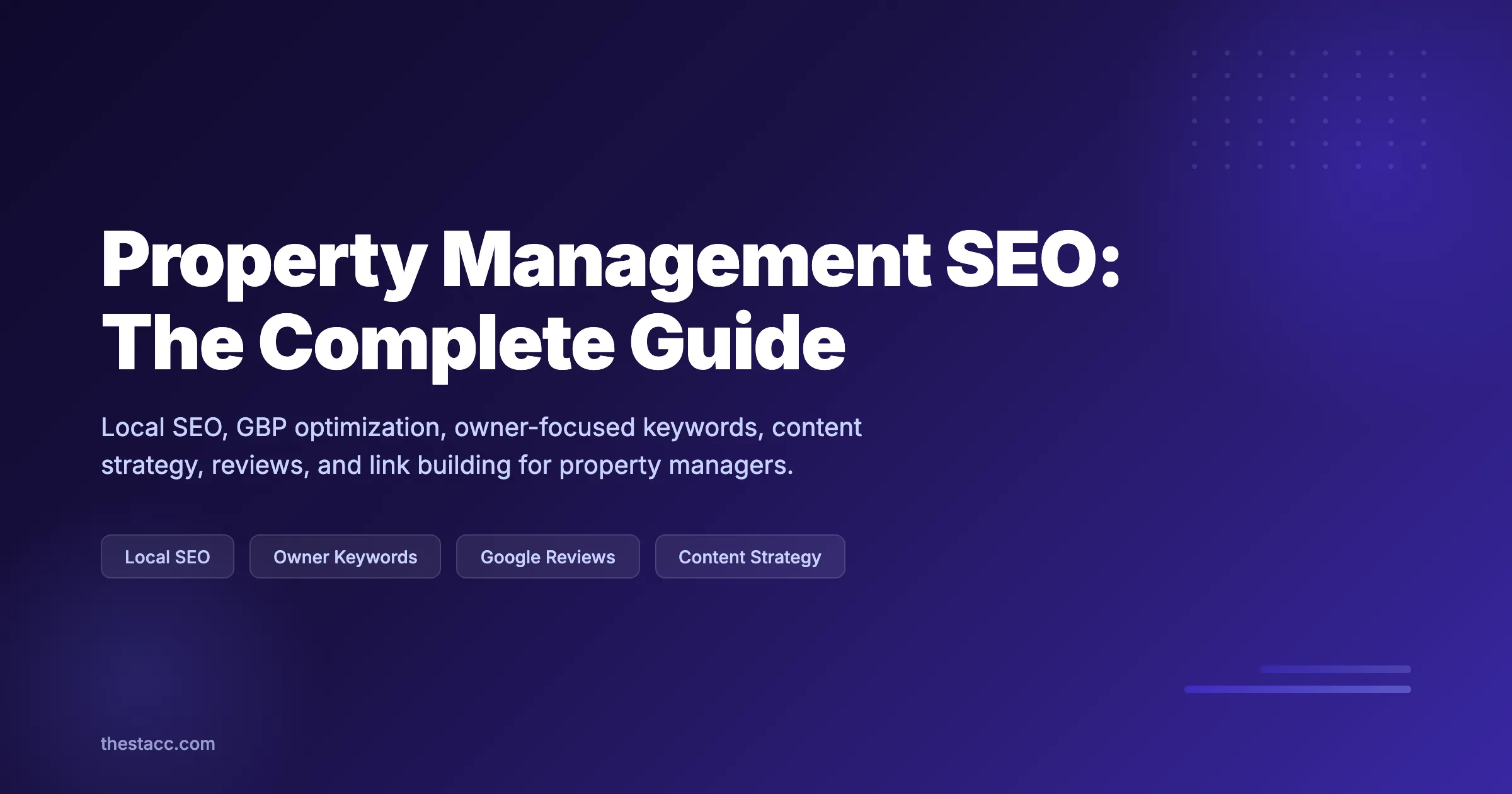 Property Management SEO: The Complete Guide (2026)