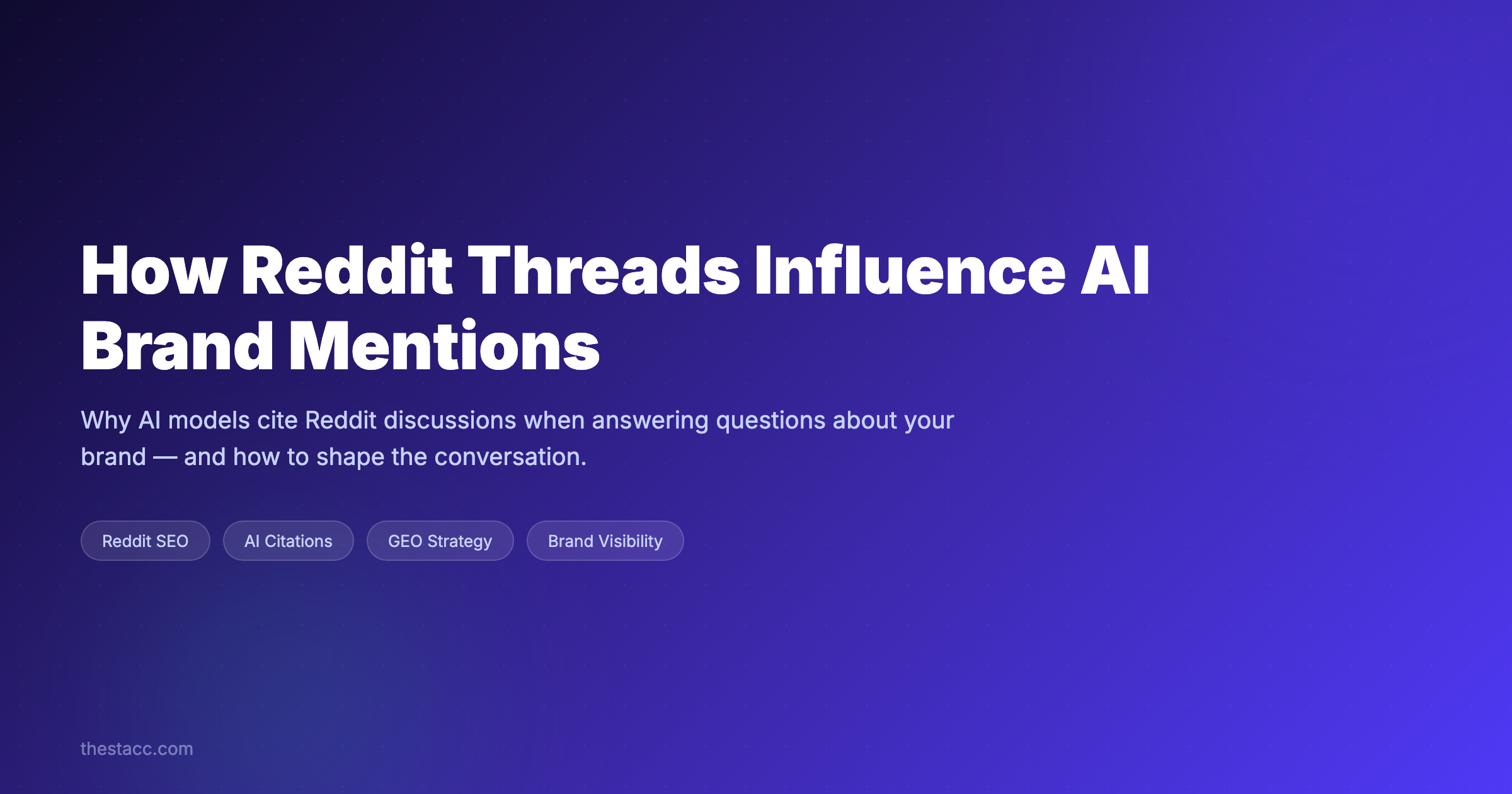 Reddit Threads and AI Brand Mentions: The 2026 Guide